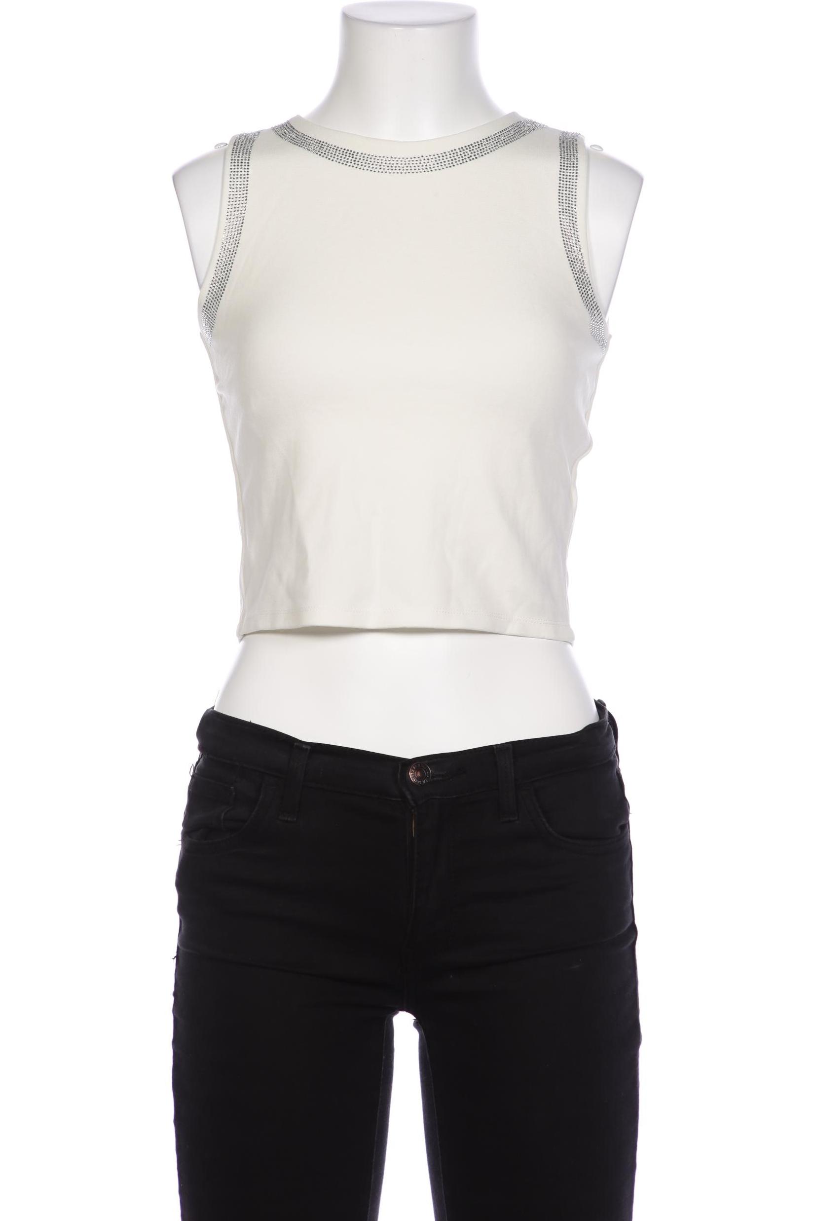 

Stradivarius Damen Top, cremeweiß, Gr. 36