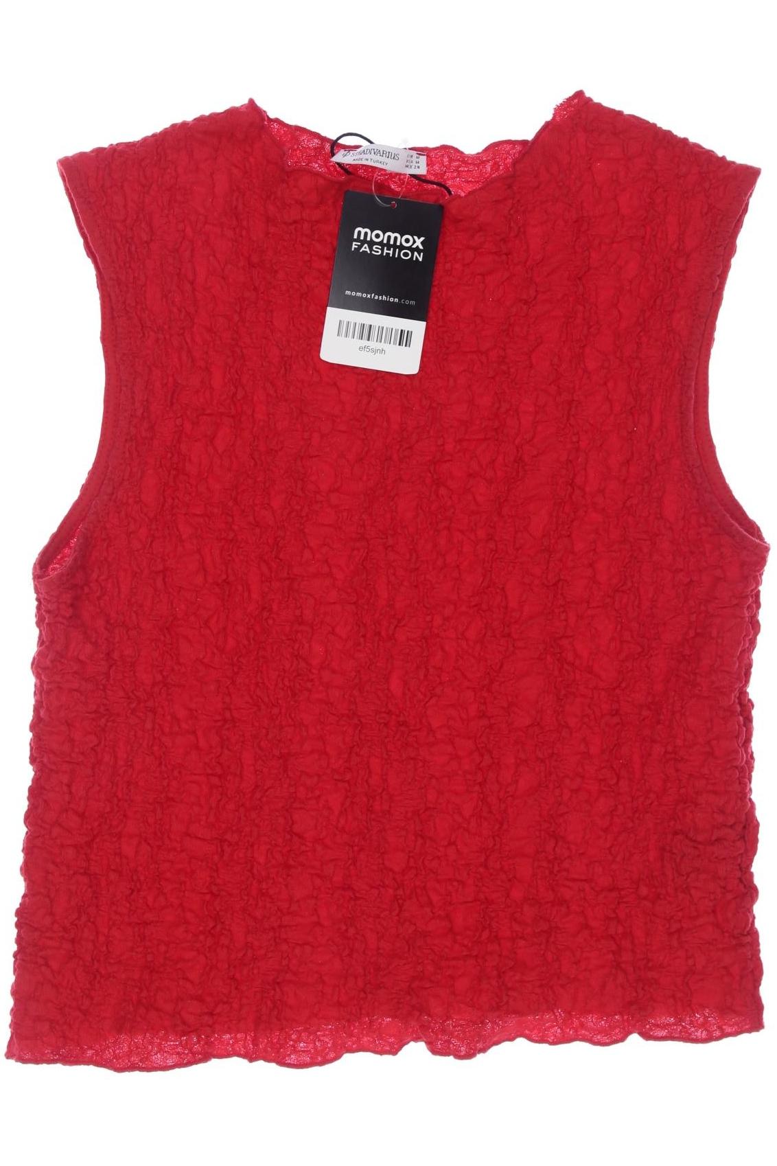 

Stradivarius Damen Top, rot, Gr. 38