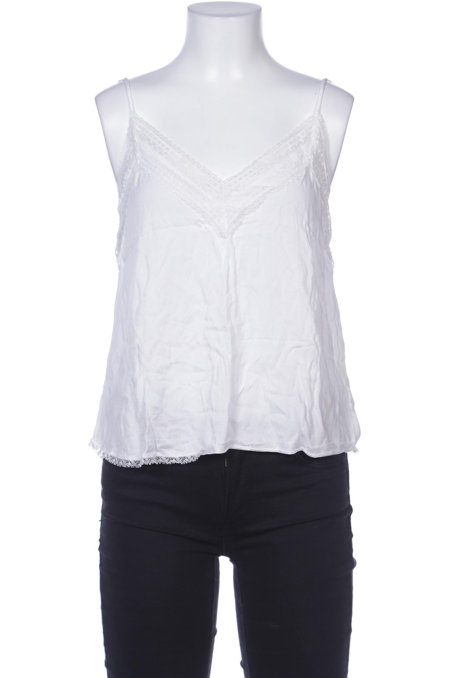 

Stradivarius Damen Top, weiß, Gr. 36