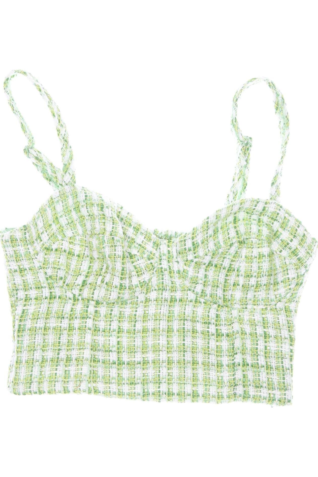 

Stradivarius Damen Top, grün, Gr. 36