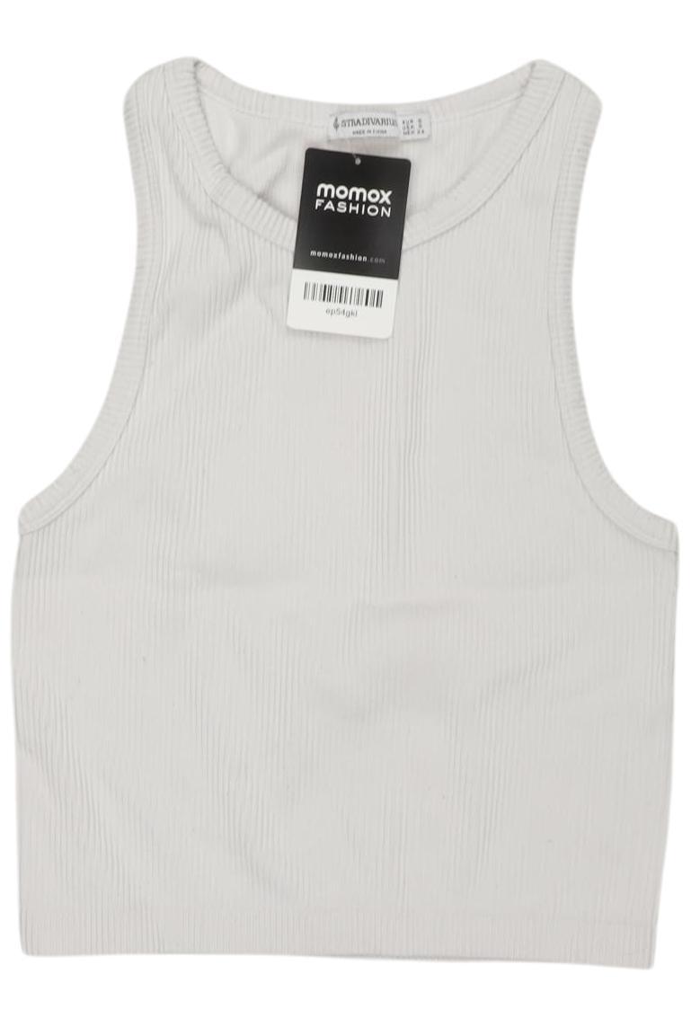 

Stradivarius Damen Top, weiß, Gr. 36