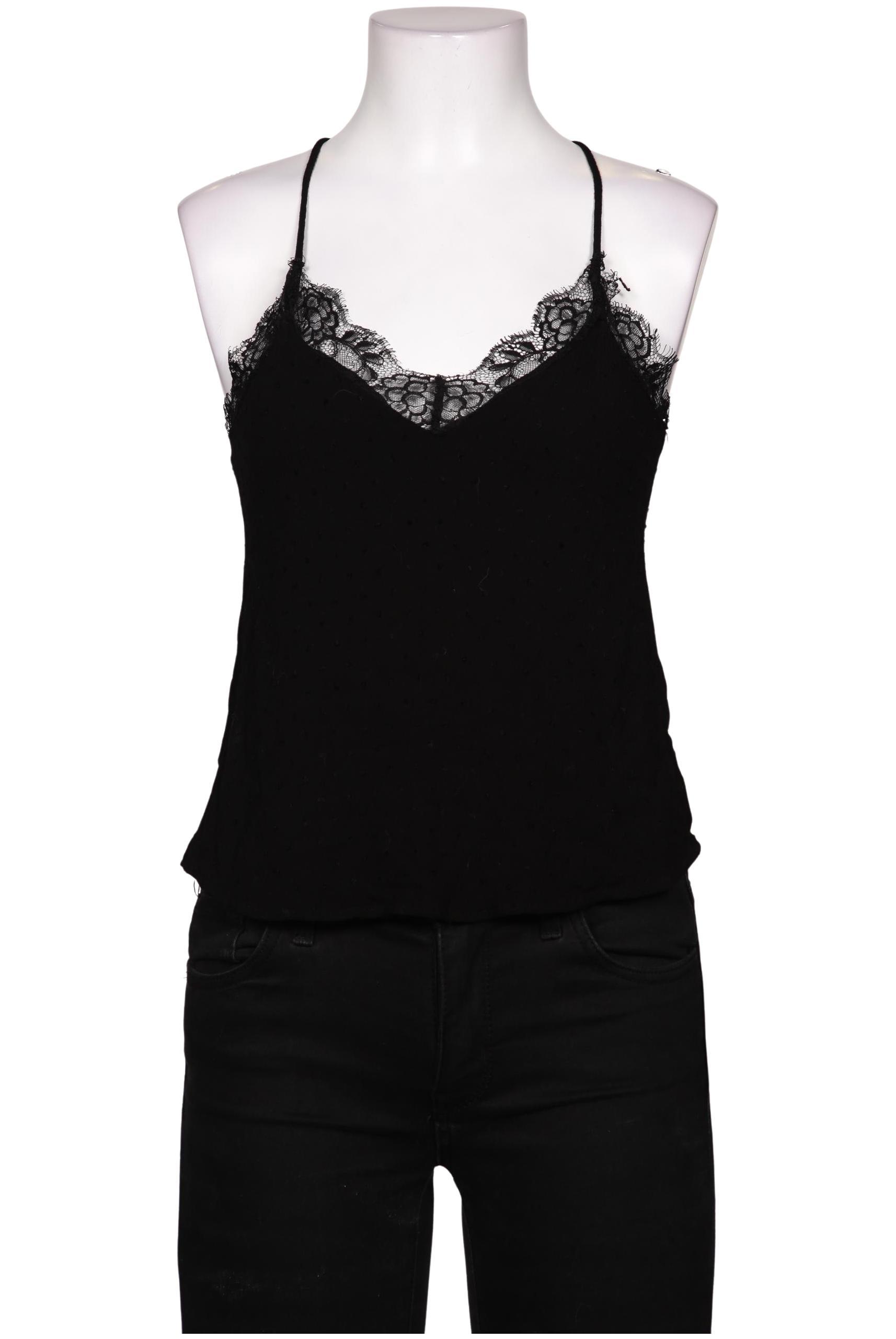 

Stradivarius Damen Top, schwarz, Gr. 36