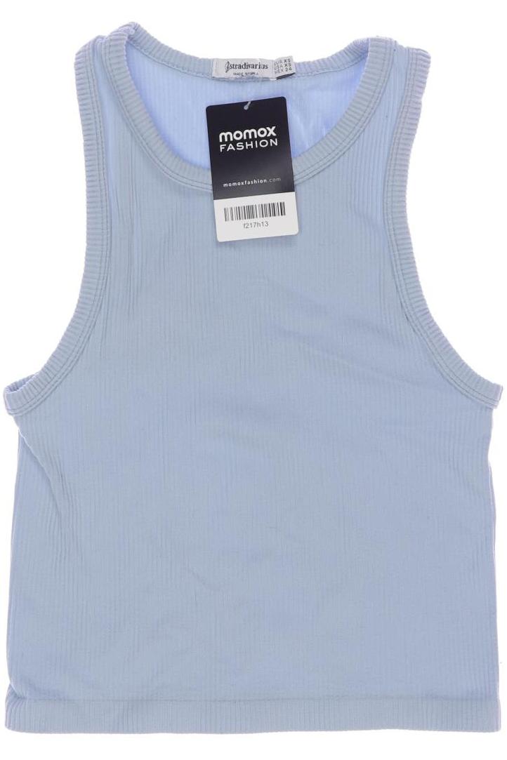 

Stradivarius Damen Top, hellblau, Gr. 34