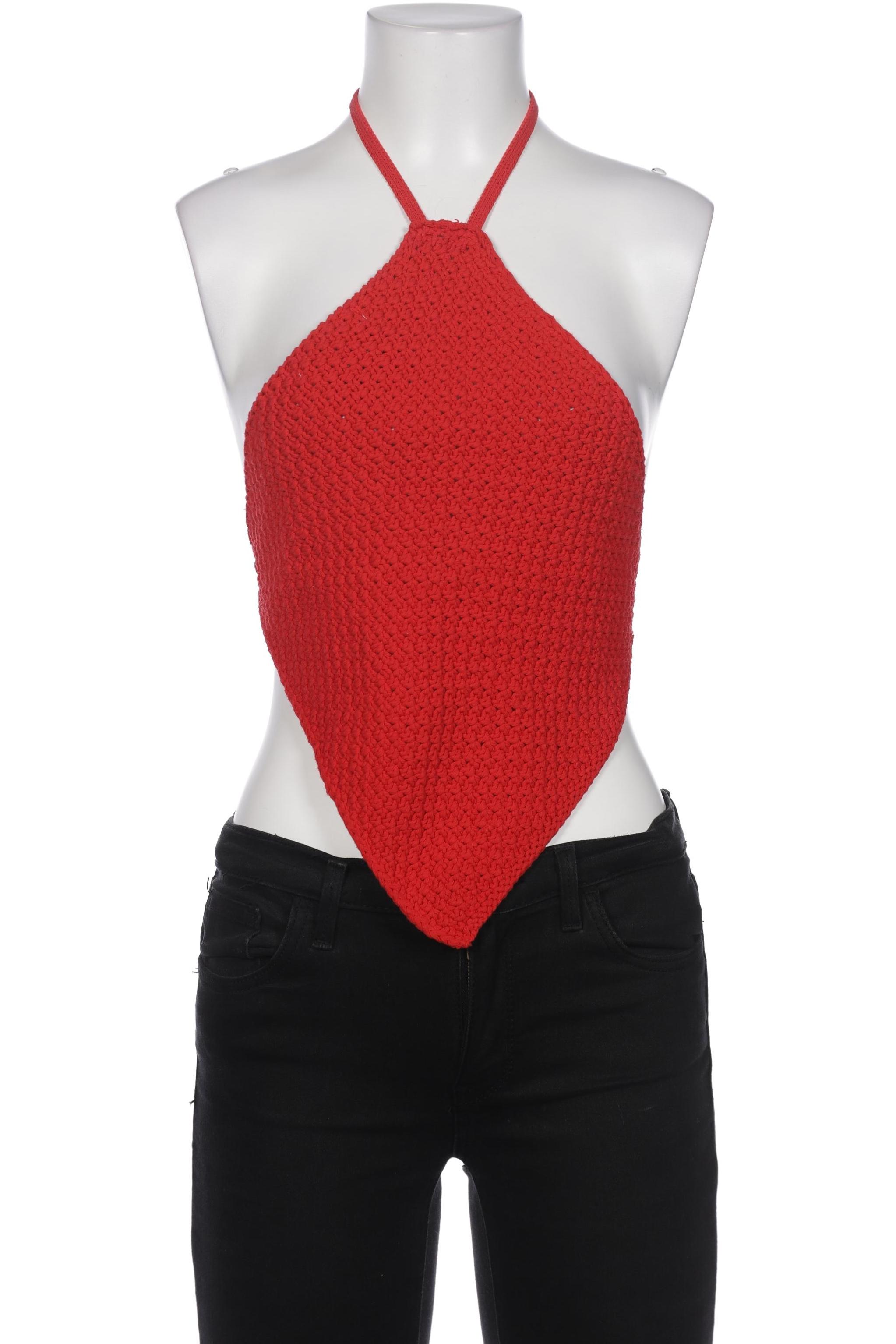 

Stradivarius Damen Top, rot, Gr. 36
