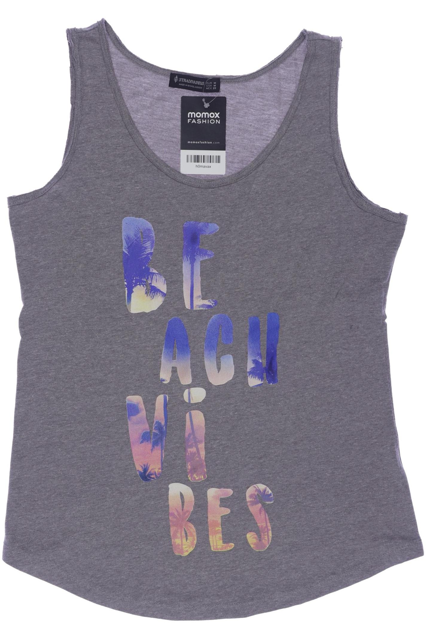 

Stradivarius Damen Top, grau, Gr. 38