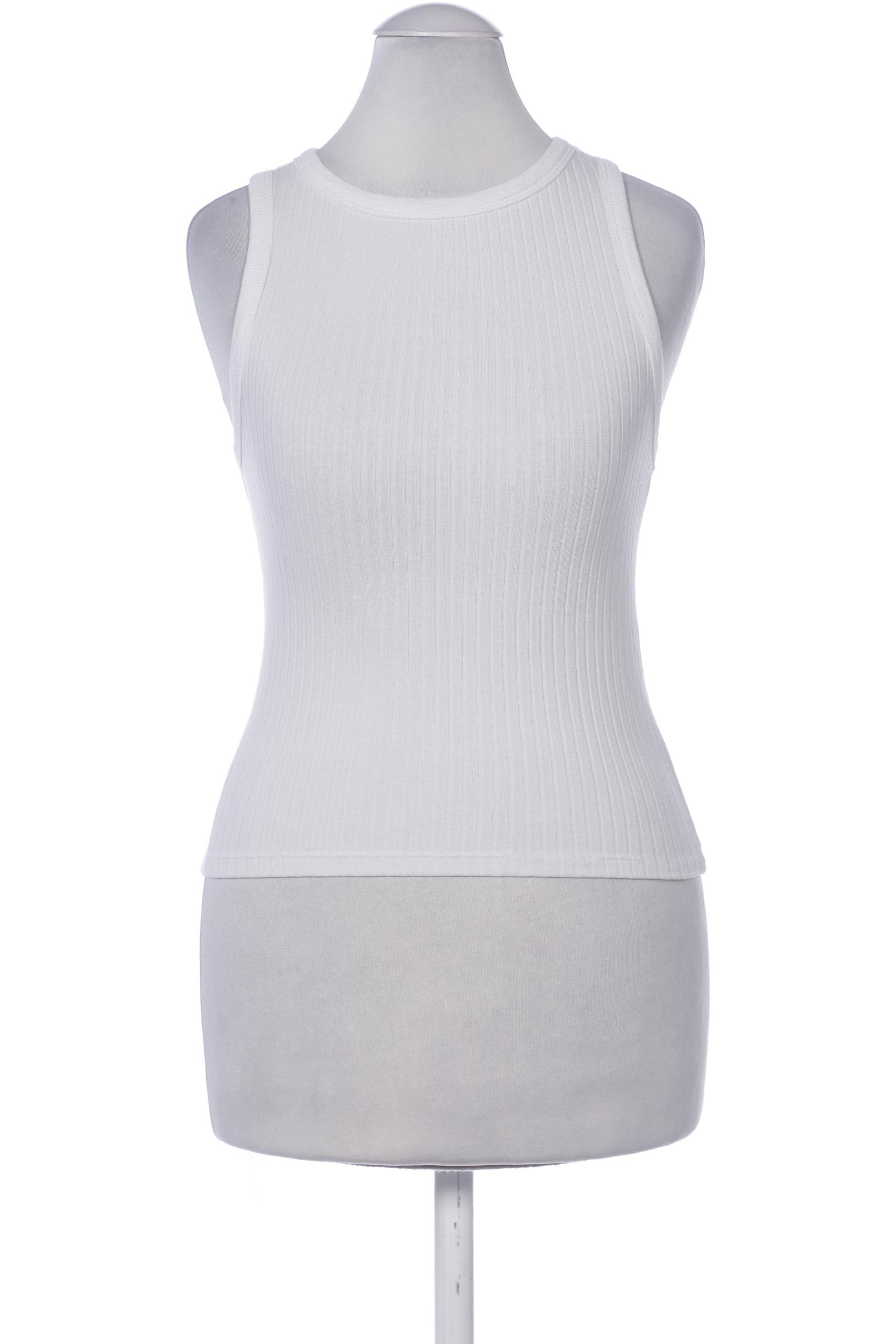 

Stradivarius Damen Top, weiß, Gr. 36
