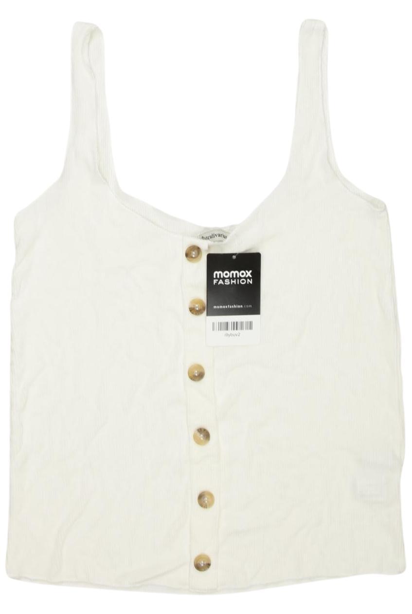 

Stradivarius Damen Top, cremeweiß, Gr. 36
