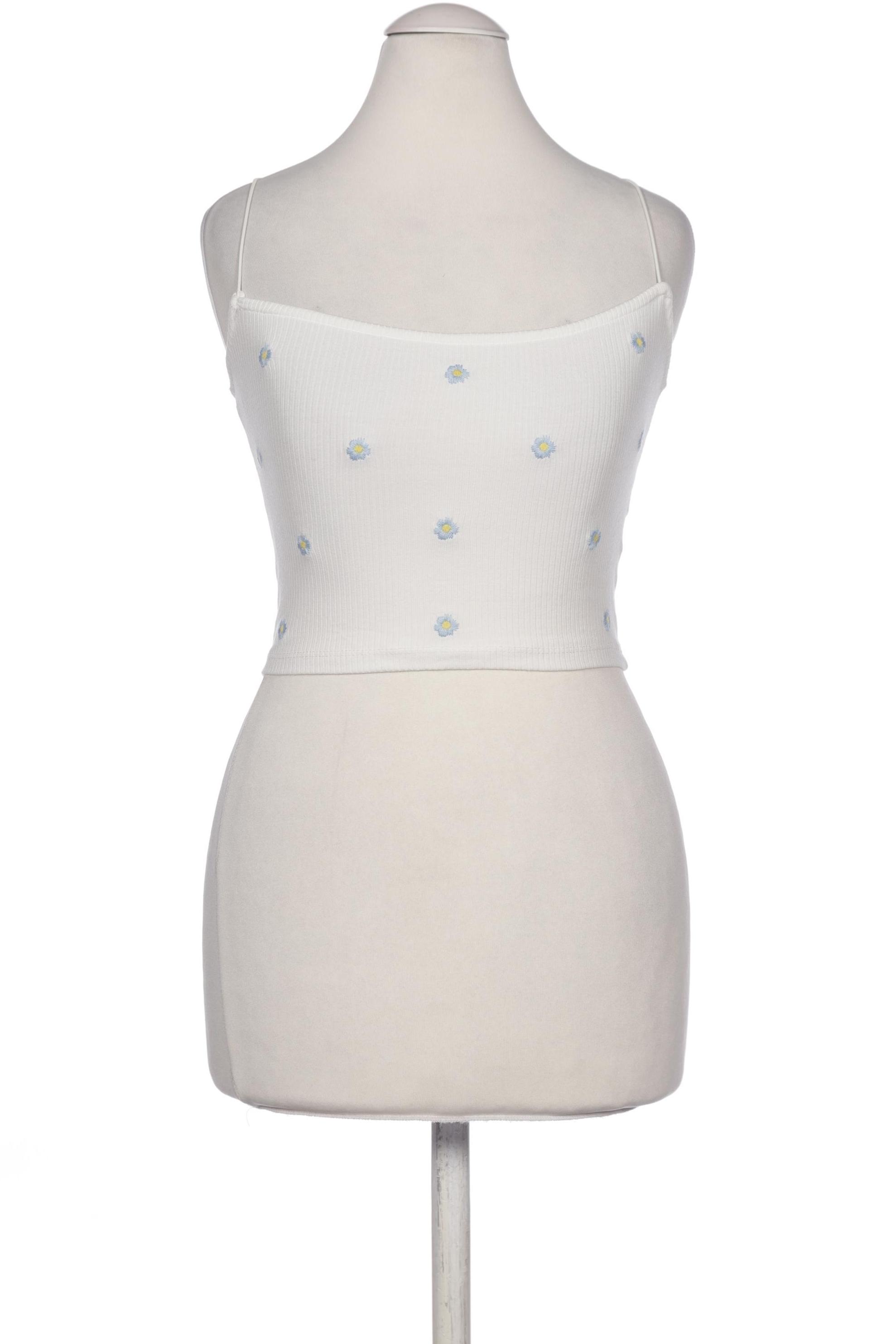 

Stradivarius Damen Top, cremeweiß, Gr. 38