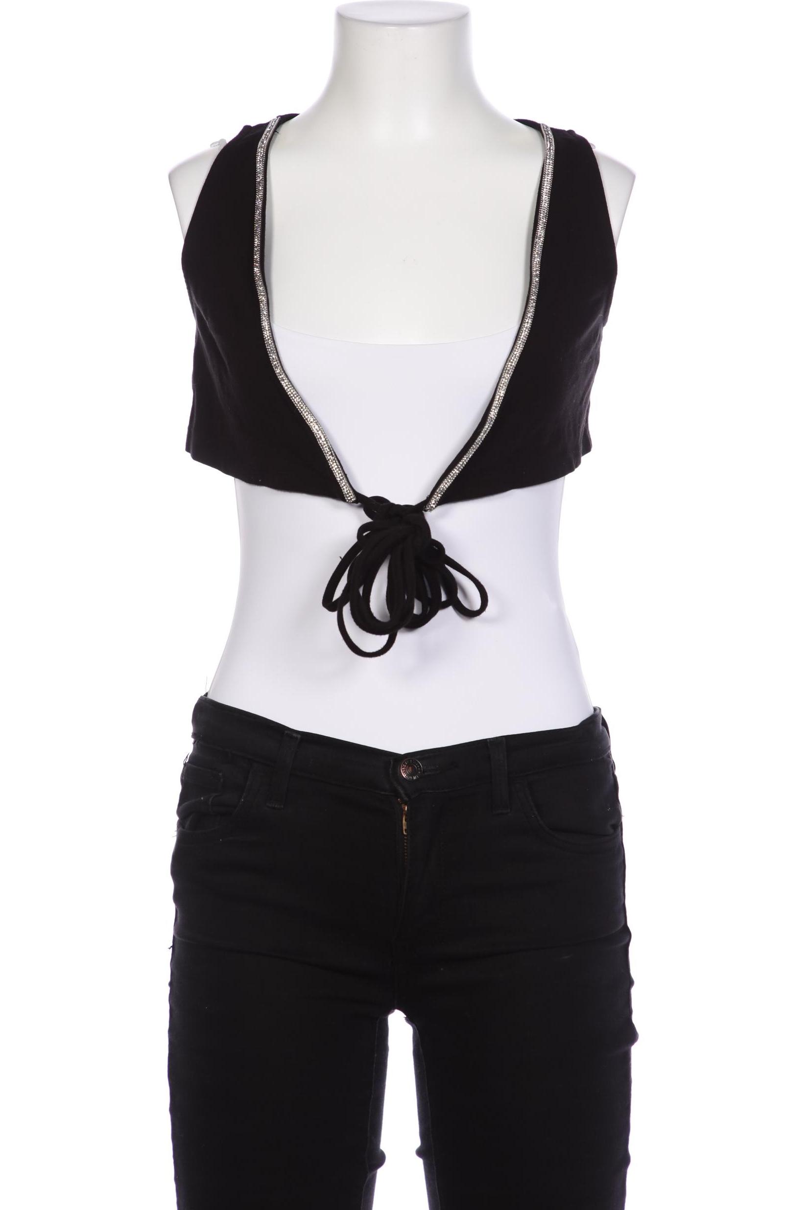 

Stradivarius Damen Top, schwarz, Gr. 34