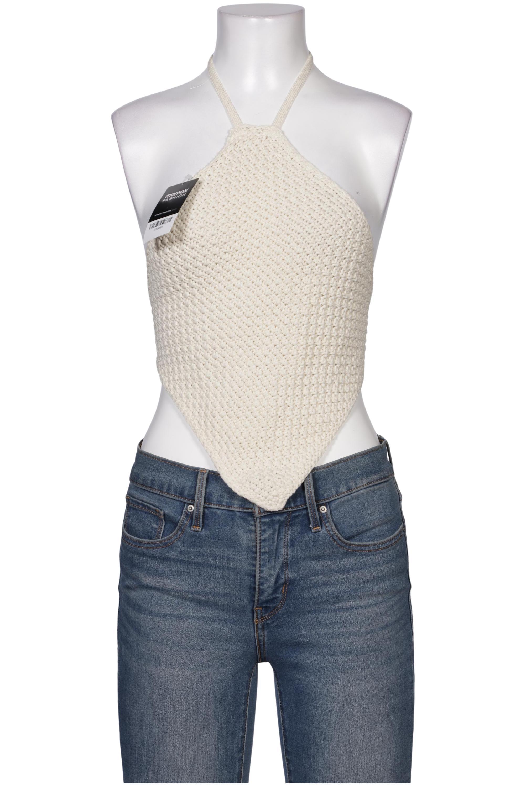 

Stradivarius Damen Top, cremeweiß, Gr. 36