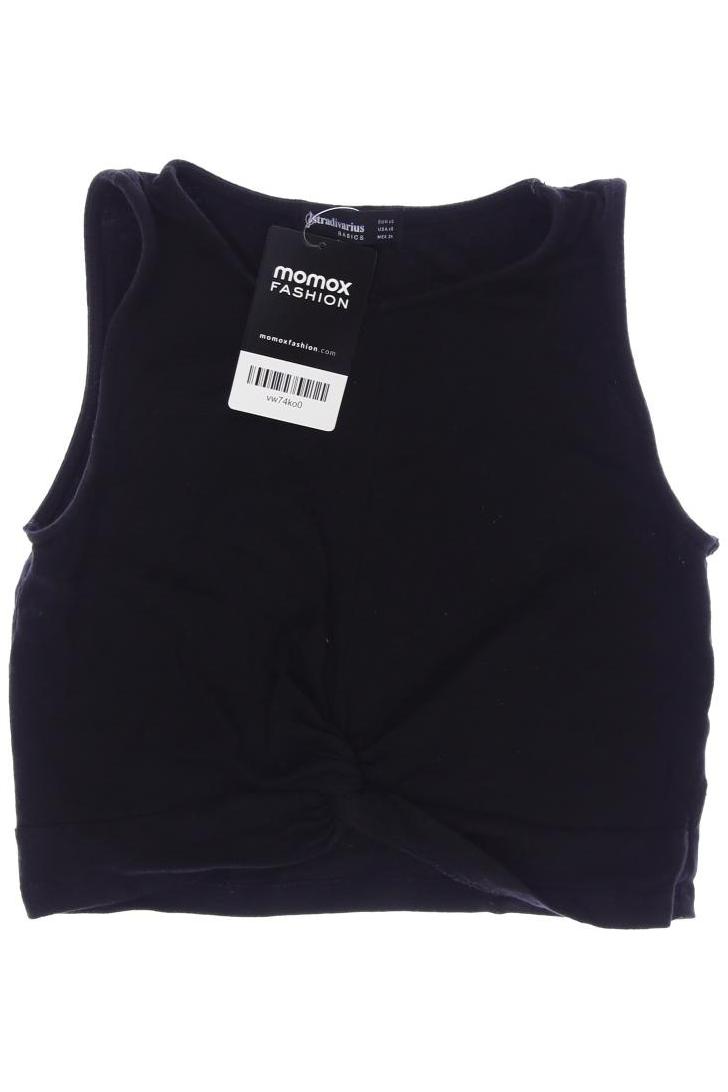 

Stradivarius Damen Top, schwarz, Gr. 34
