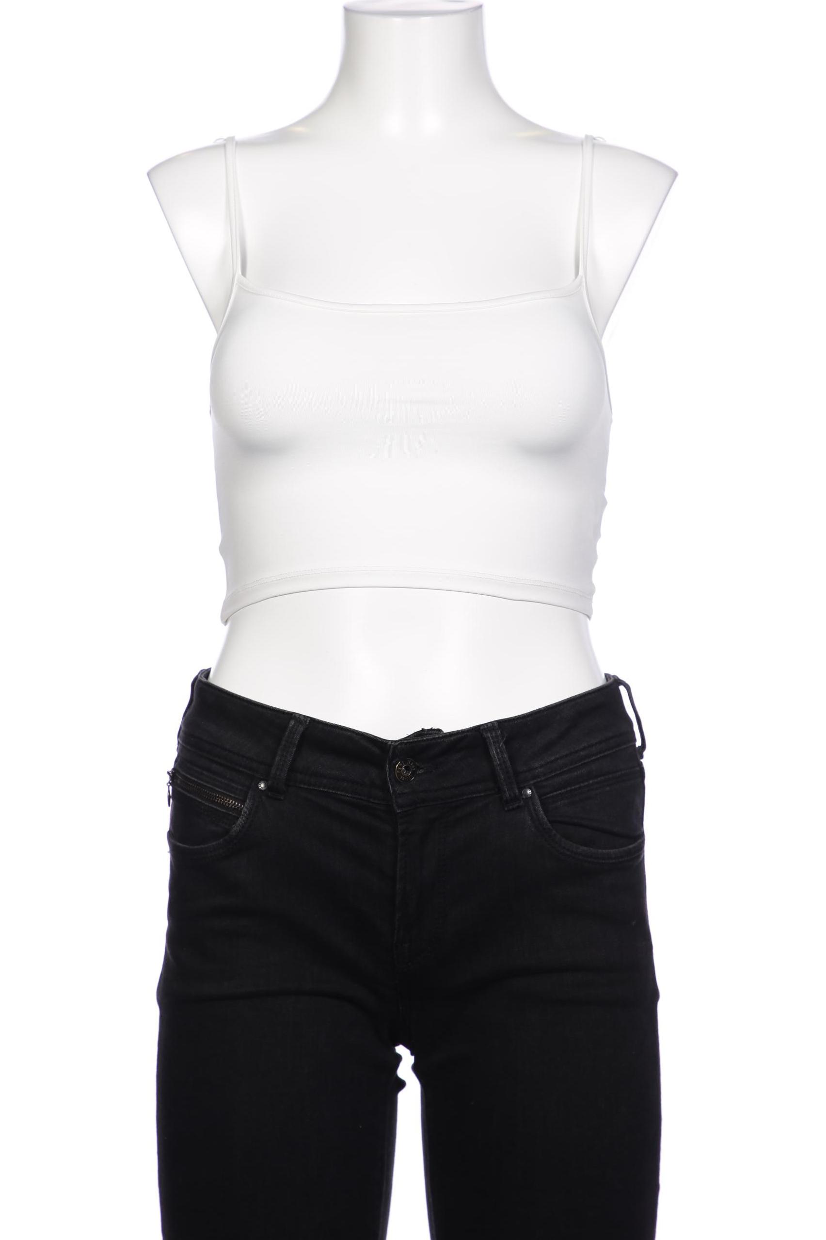 

Stradivarius Damen Top, weiß