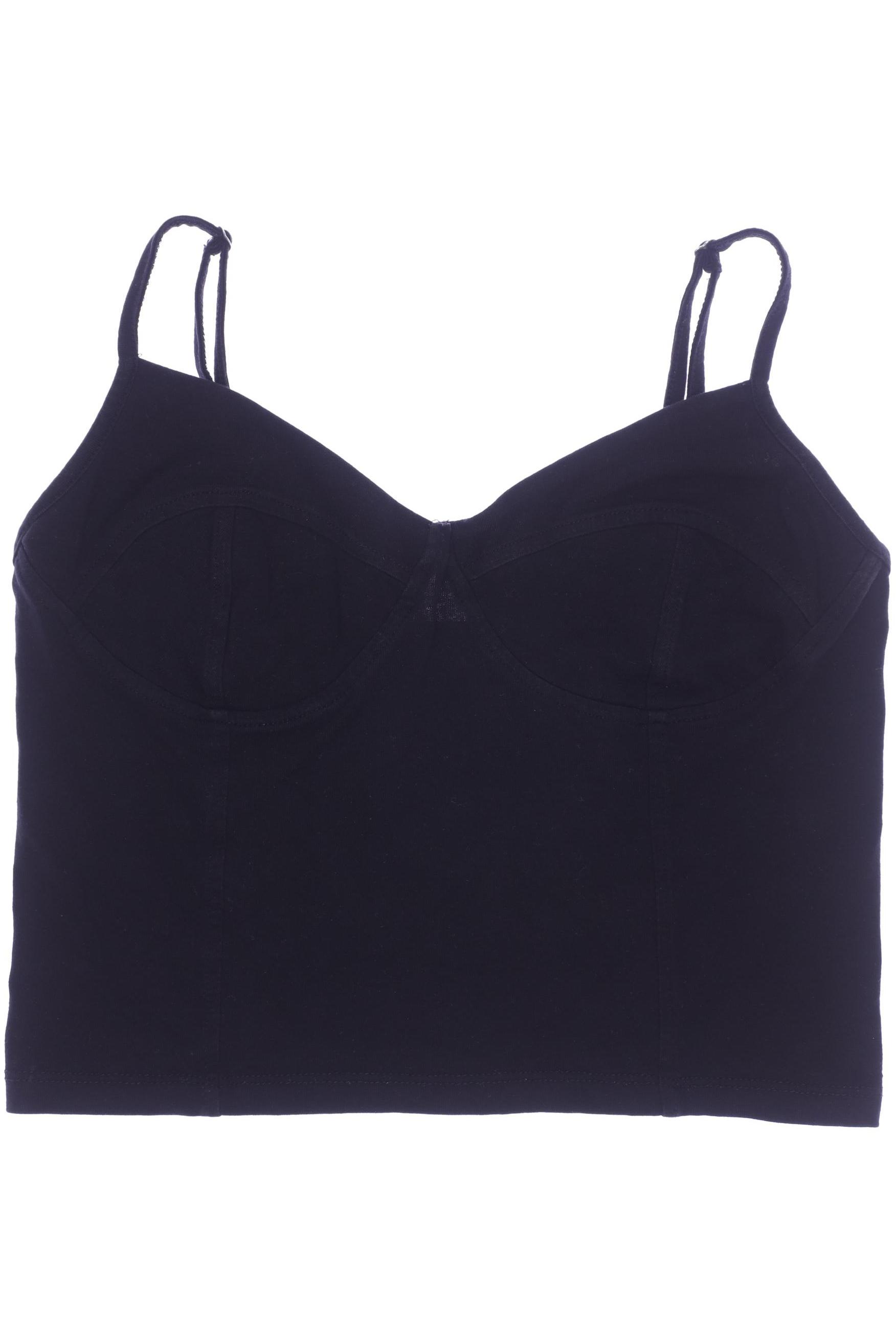 

Stradivarius Damen Top, schwarz, Gr. 38