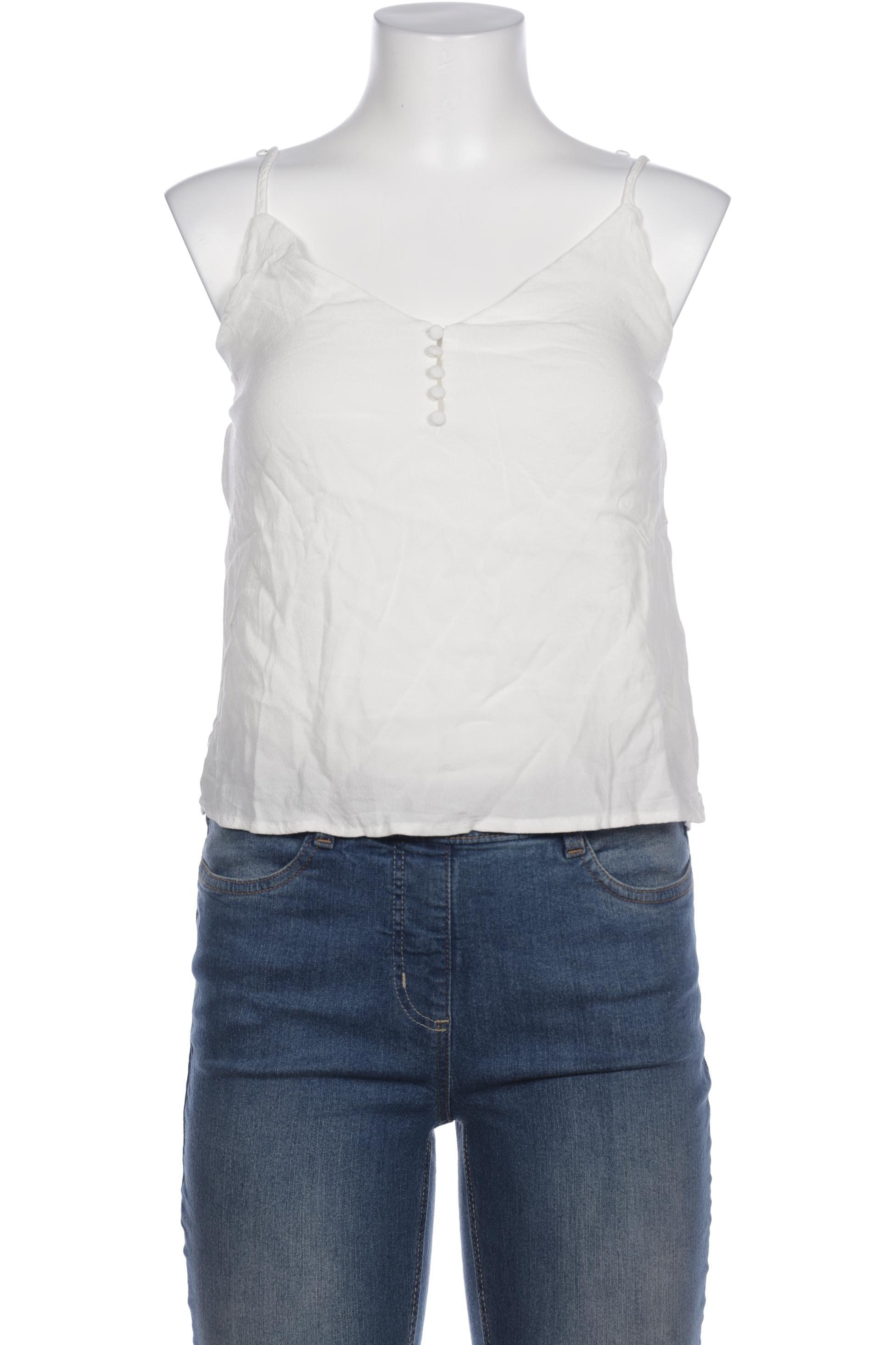 

Stradivarius Damen Top, weiß, Gr. 38