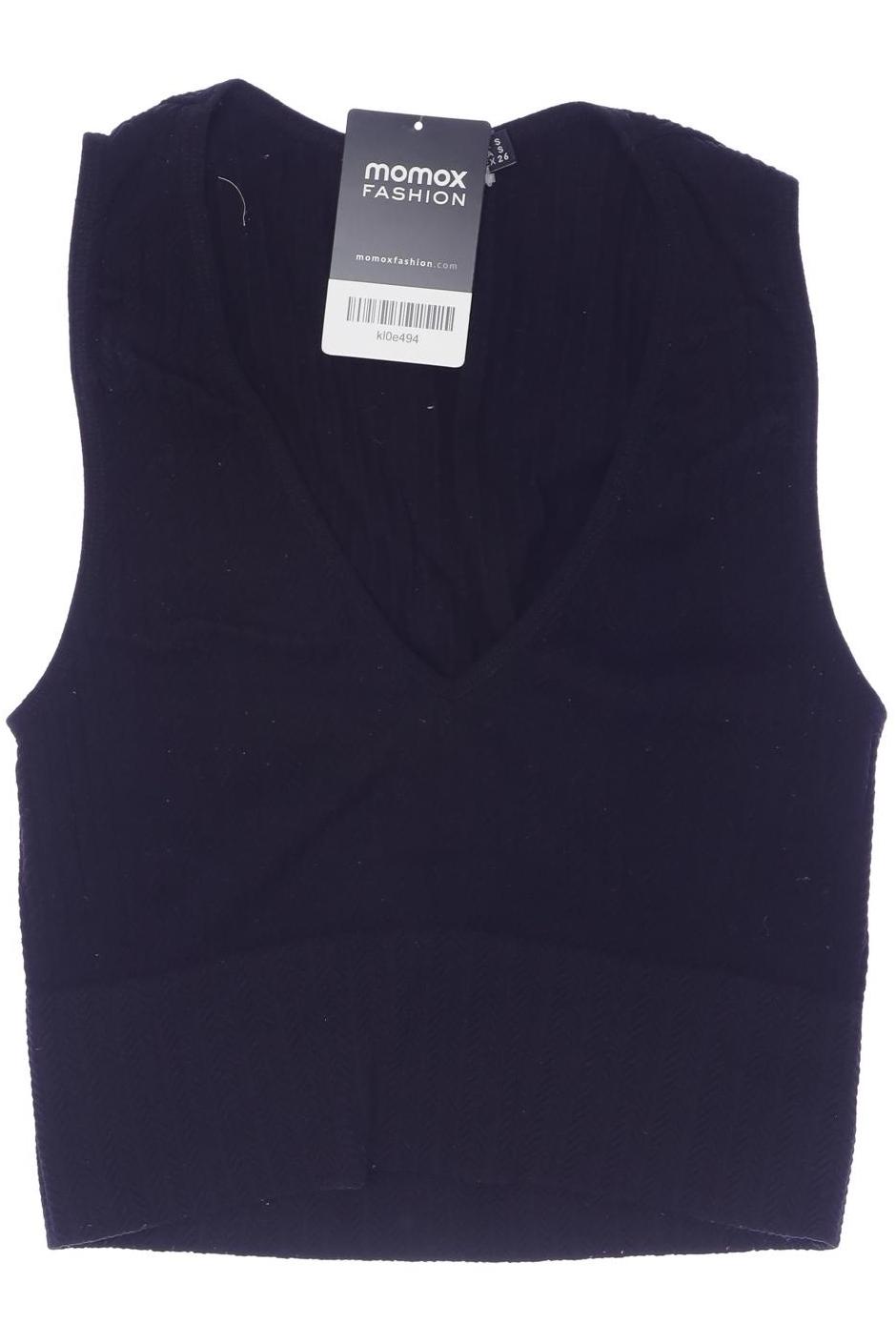 

Stradivarius Damen Top, schwarz, Gr. 36