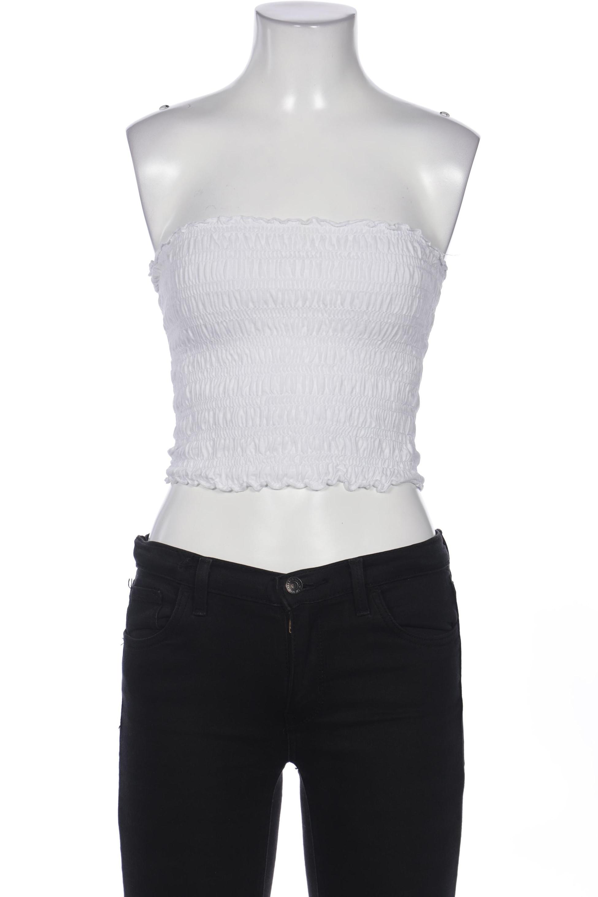 

Stradivarius Damen Top, weiß