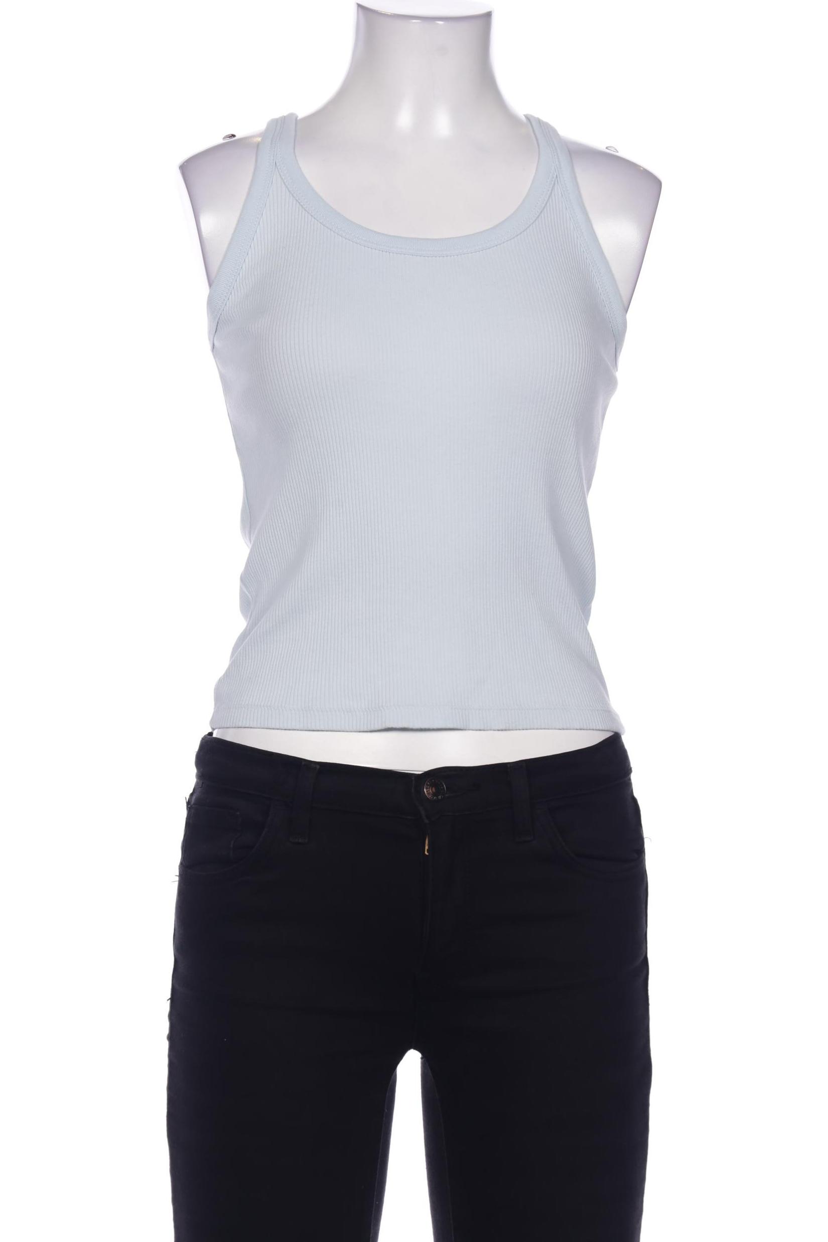 

Stradivarius Damen Top, hellblau, Gr. 36