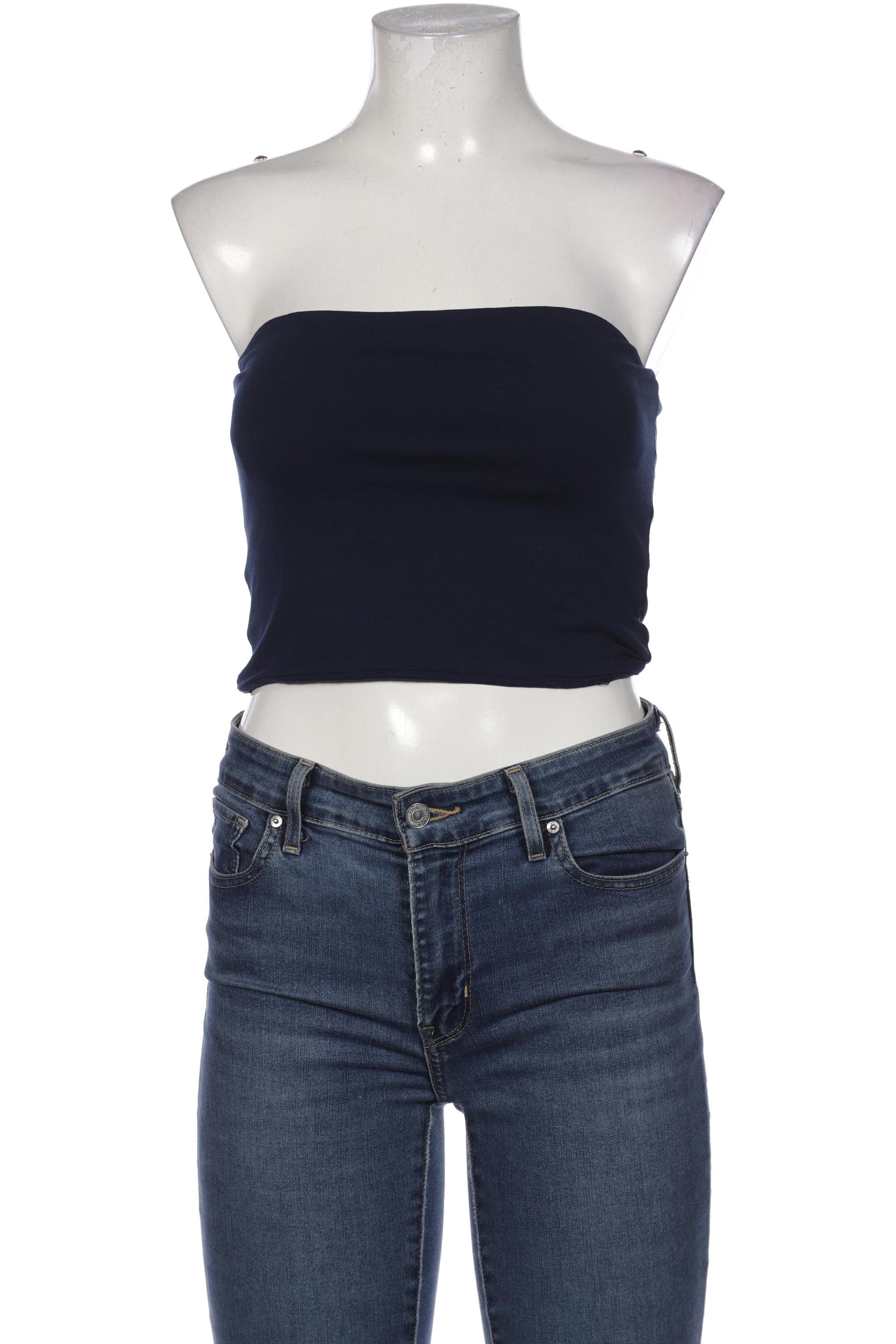

Stradivarius Damen Top, marineblau, Gr. 42