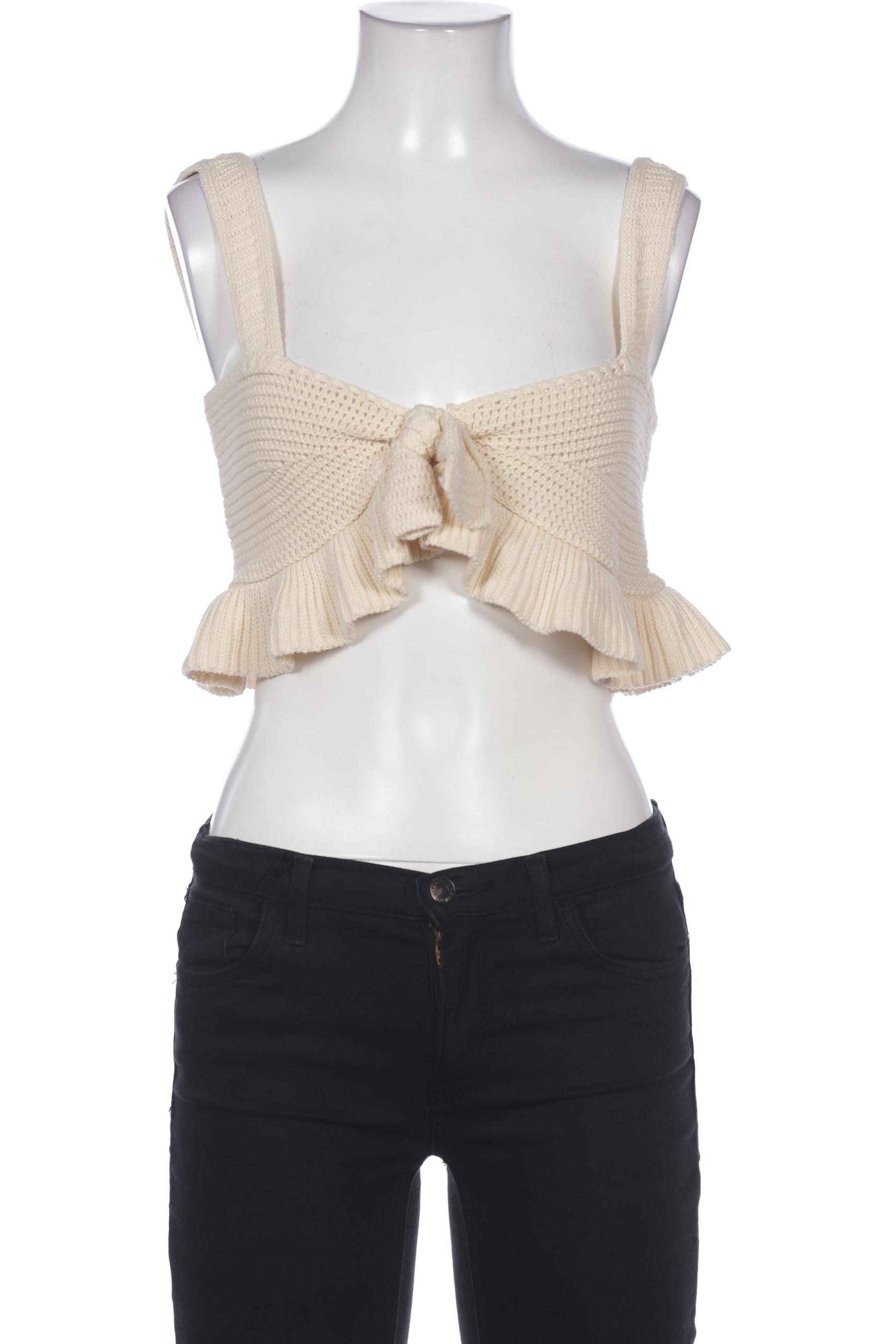 

Stradivarius Damen Top, cremeweiß, Gr. 36