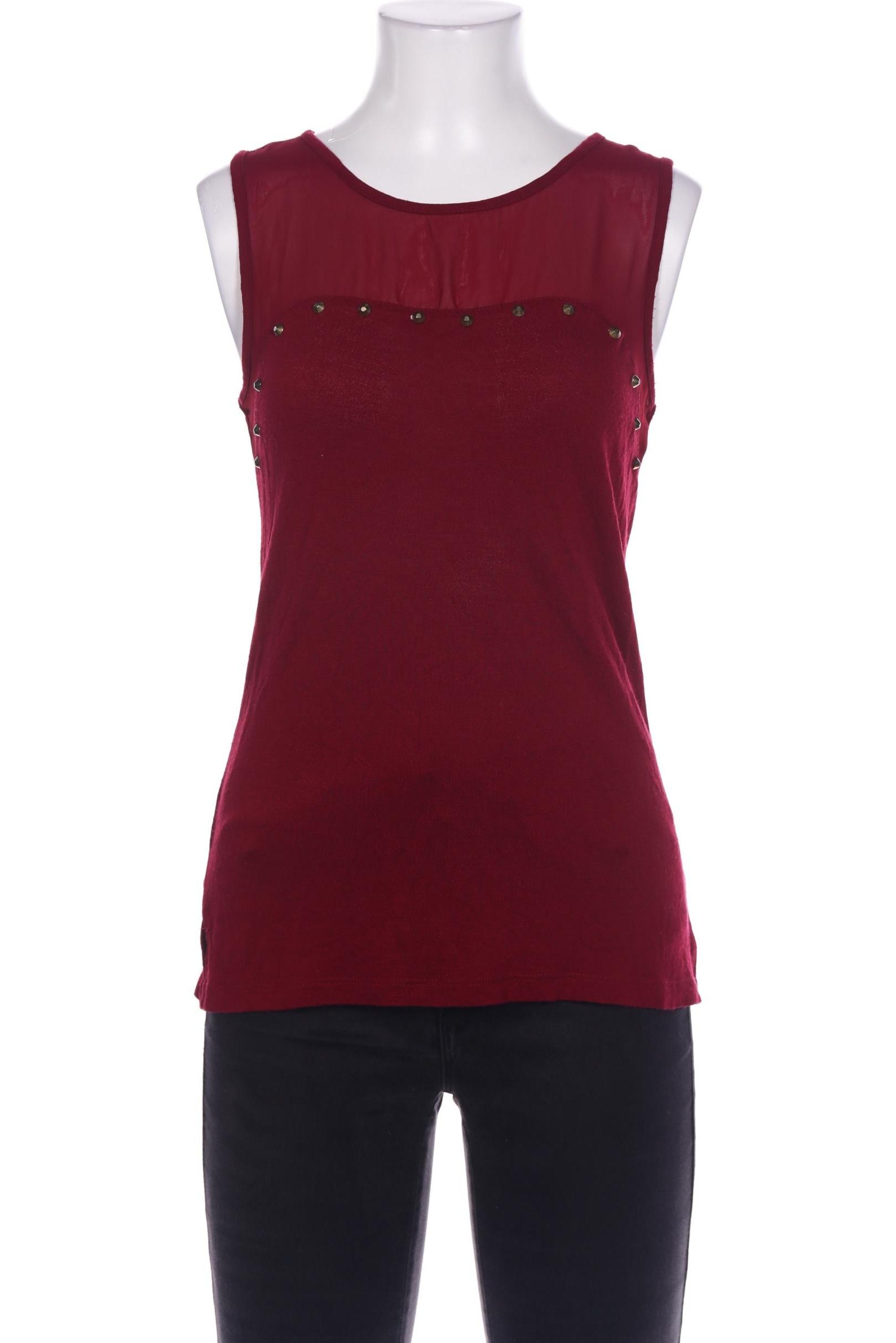 

Stradivarius Damen Top, bordeaux, Gr. 38