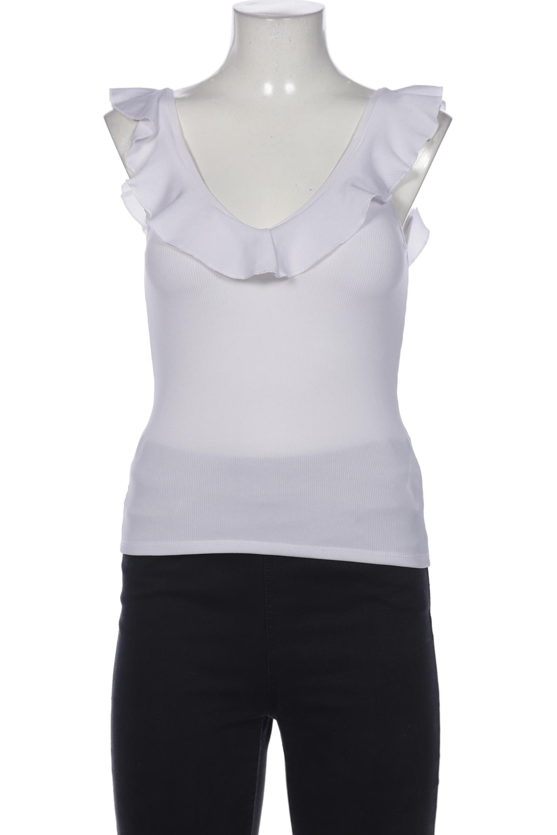 

Stradivarius Damen Top, weiß, Gr. 42