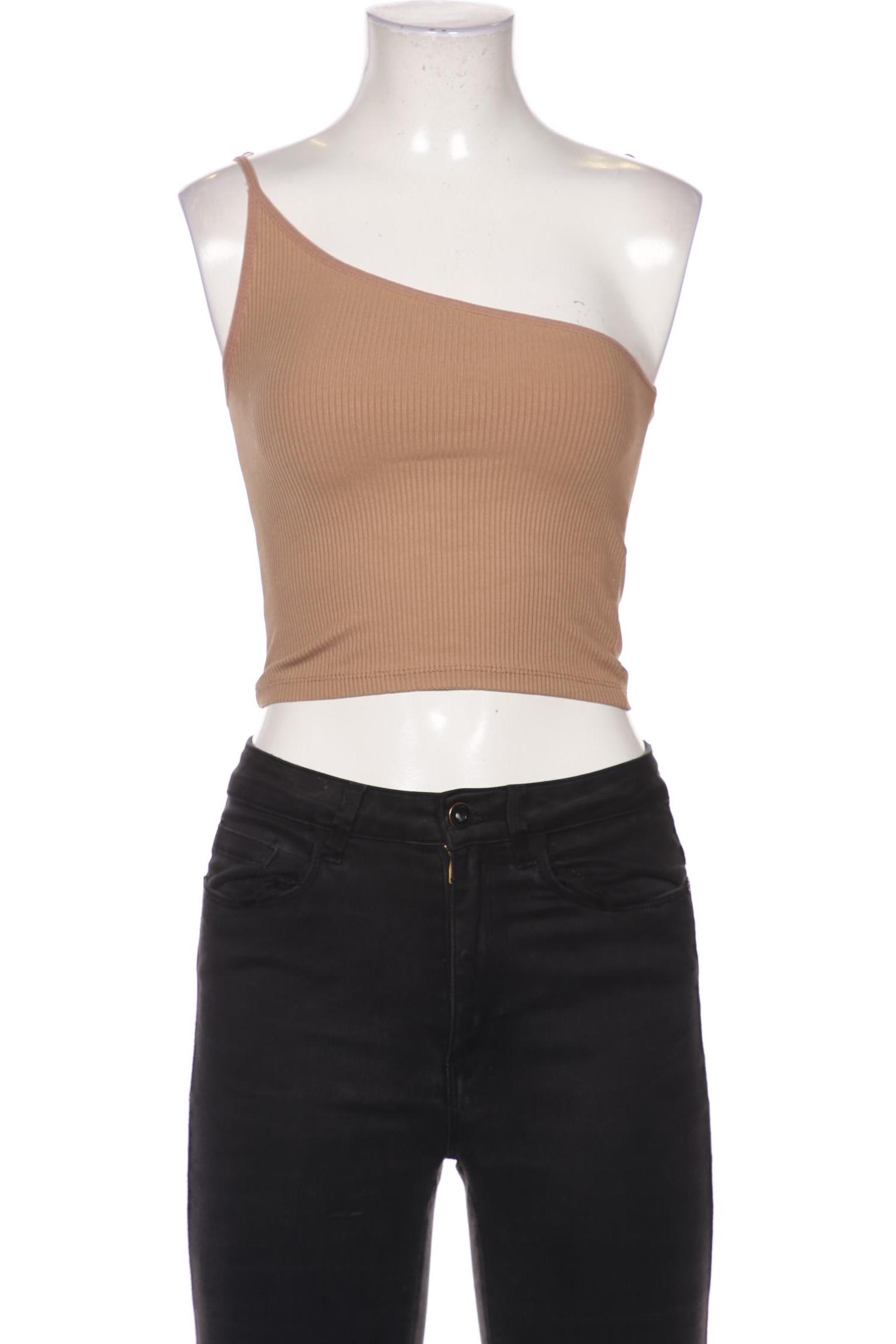 

Stradivarius Damen Top, beige, Gr. 36