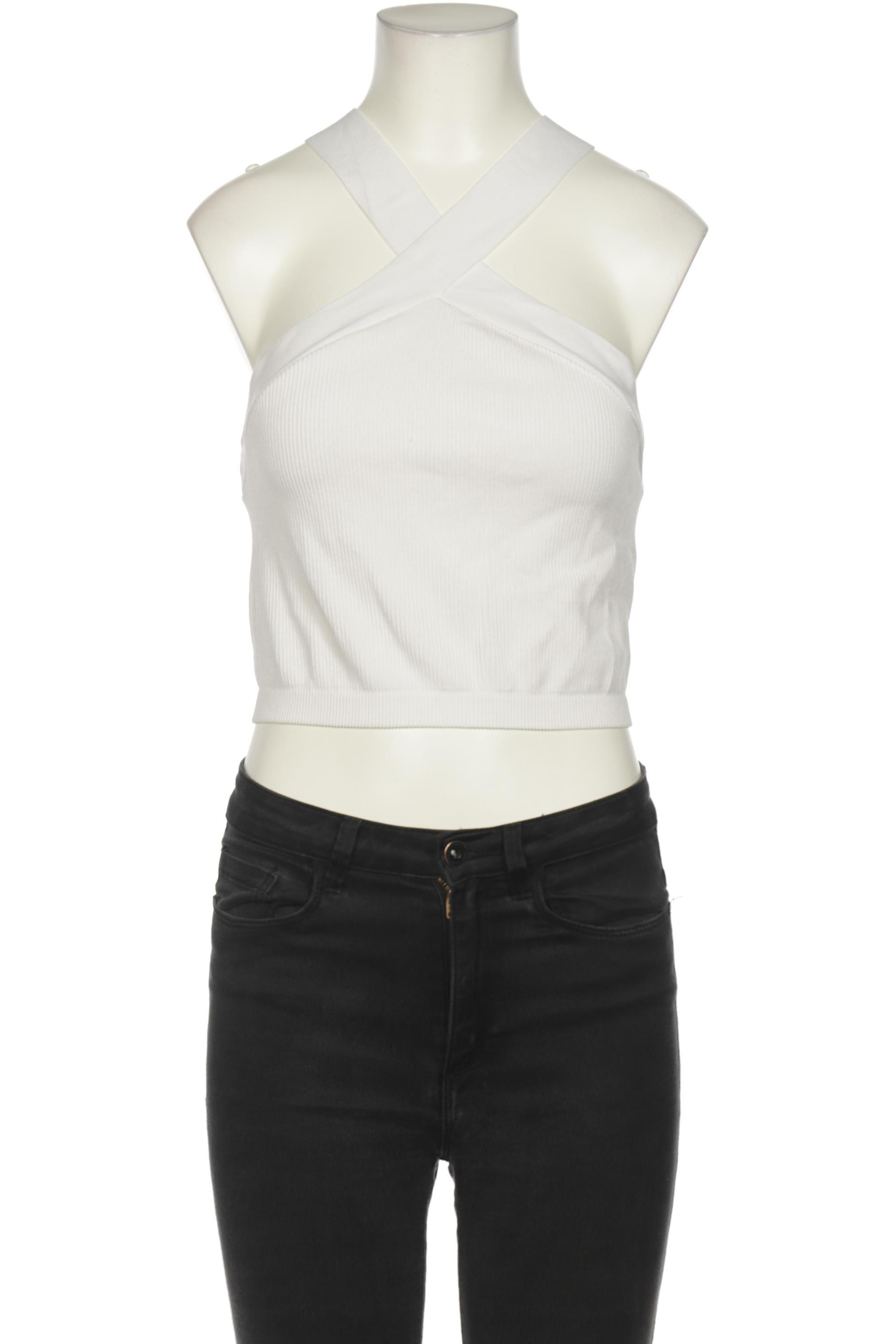 

Stradivarius Damen Top, weiß