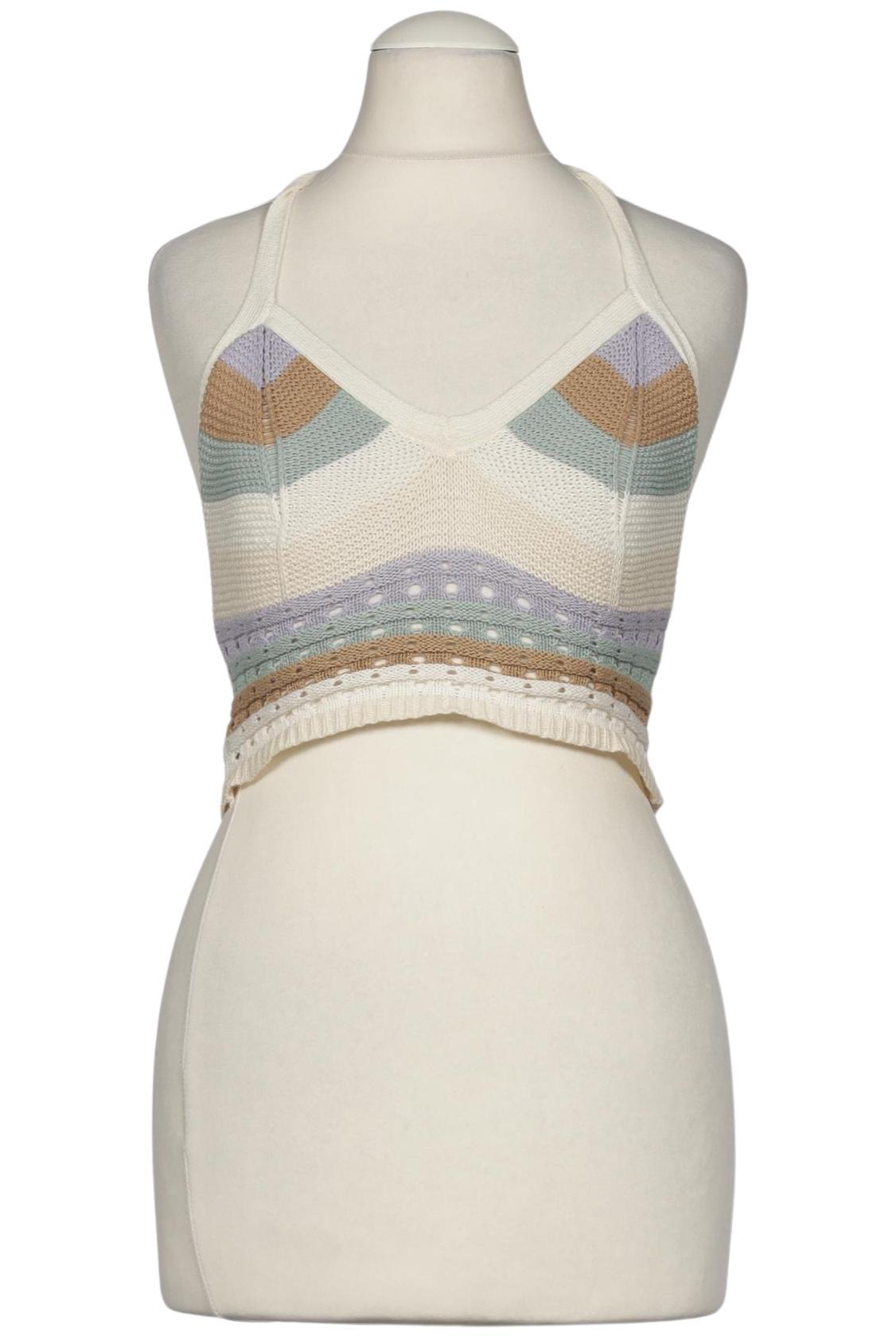 

Stradivarius Damen Top, cremeweiß, Gr. 34