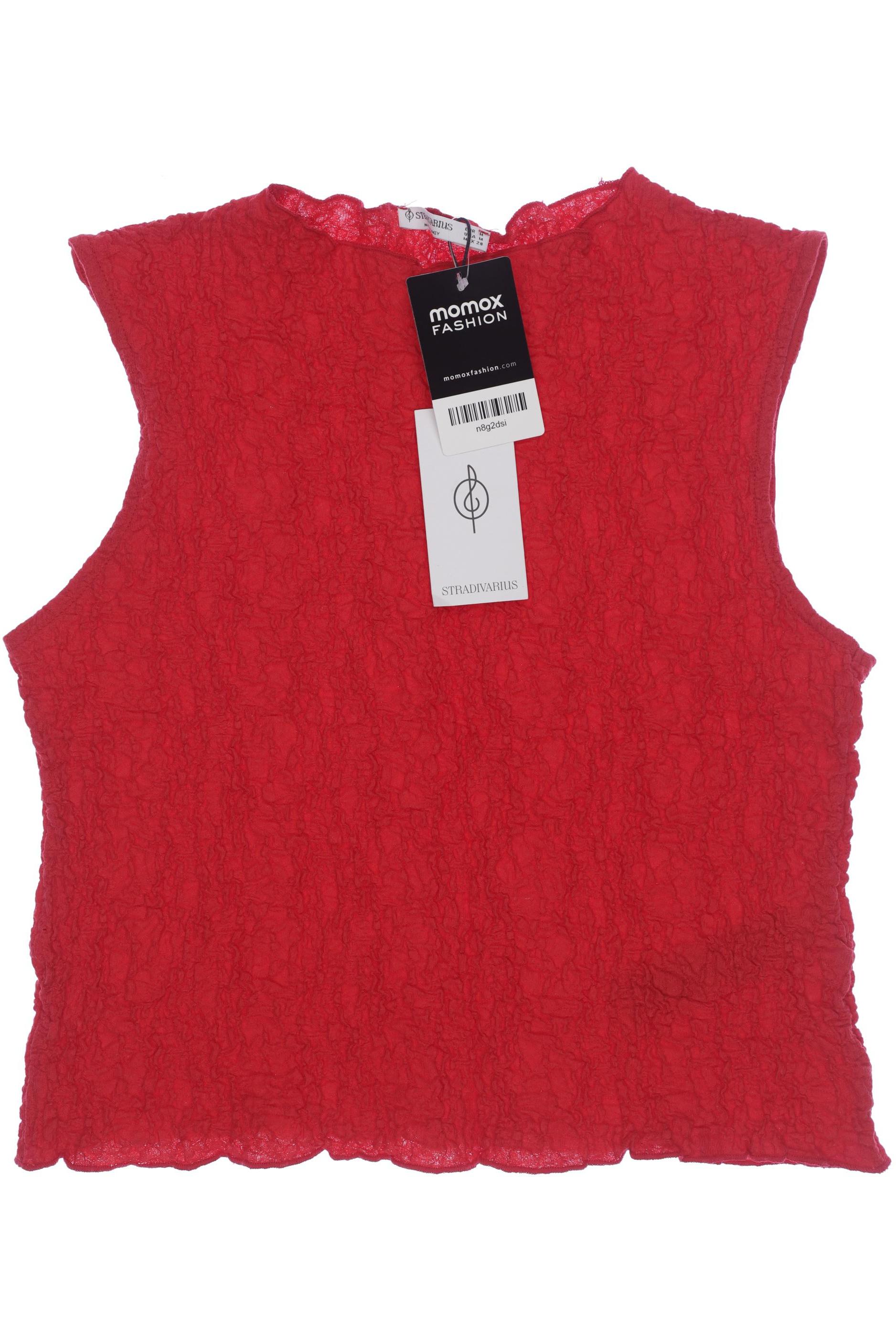 

Stradivarius Damen Top, rot, Gr. 38