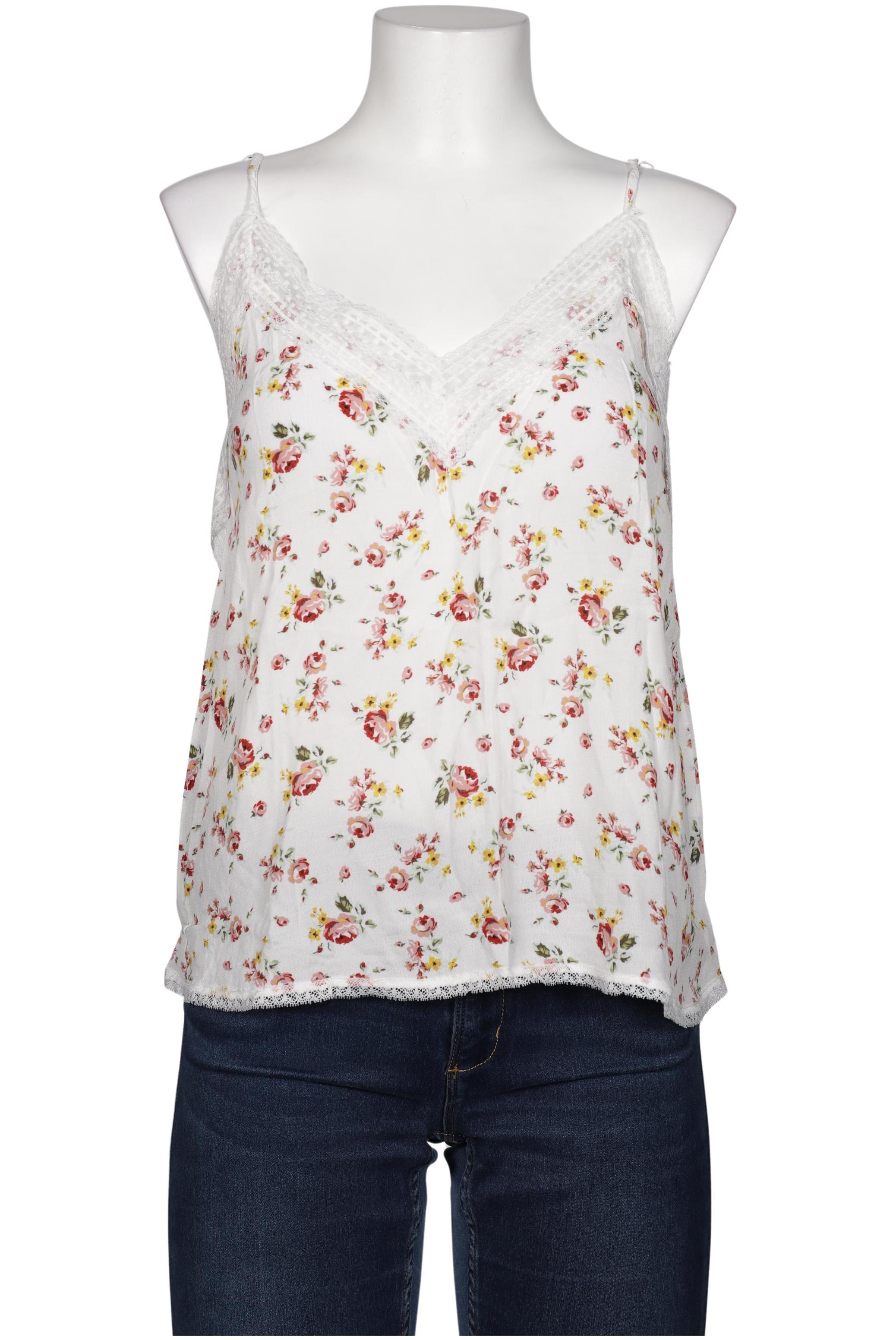 

Stradivarius Damen Top, weiß, Gr. 42