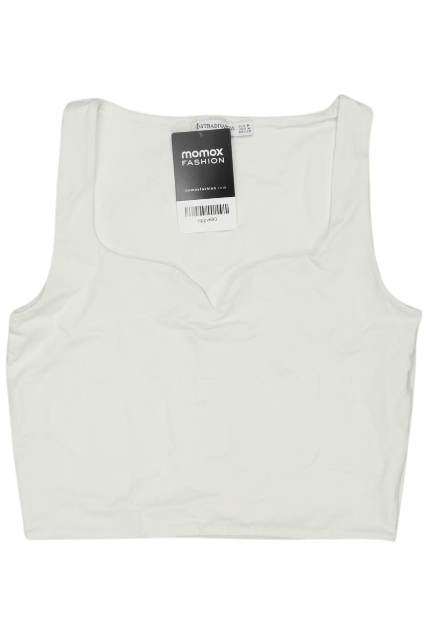 

Stradivarius Damen Top, cremeweiß, Gr. 38