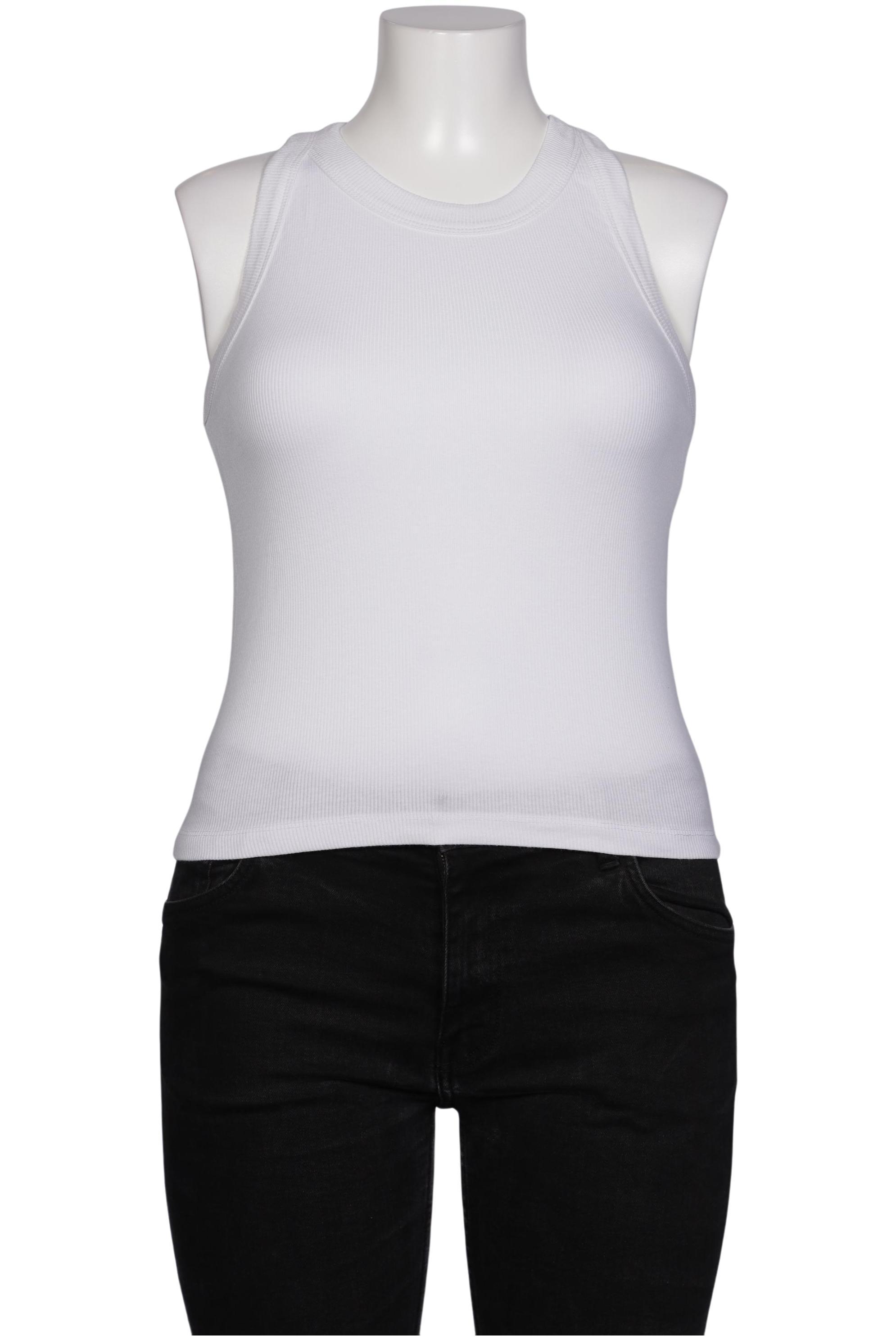 

Stradivarius Damen Top, weiß, Gr. 44