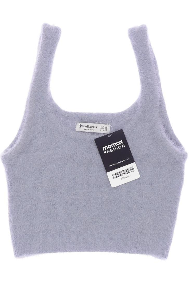 

Stradivarius Damen Top, hellblau, Gr. 34