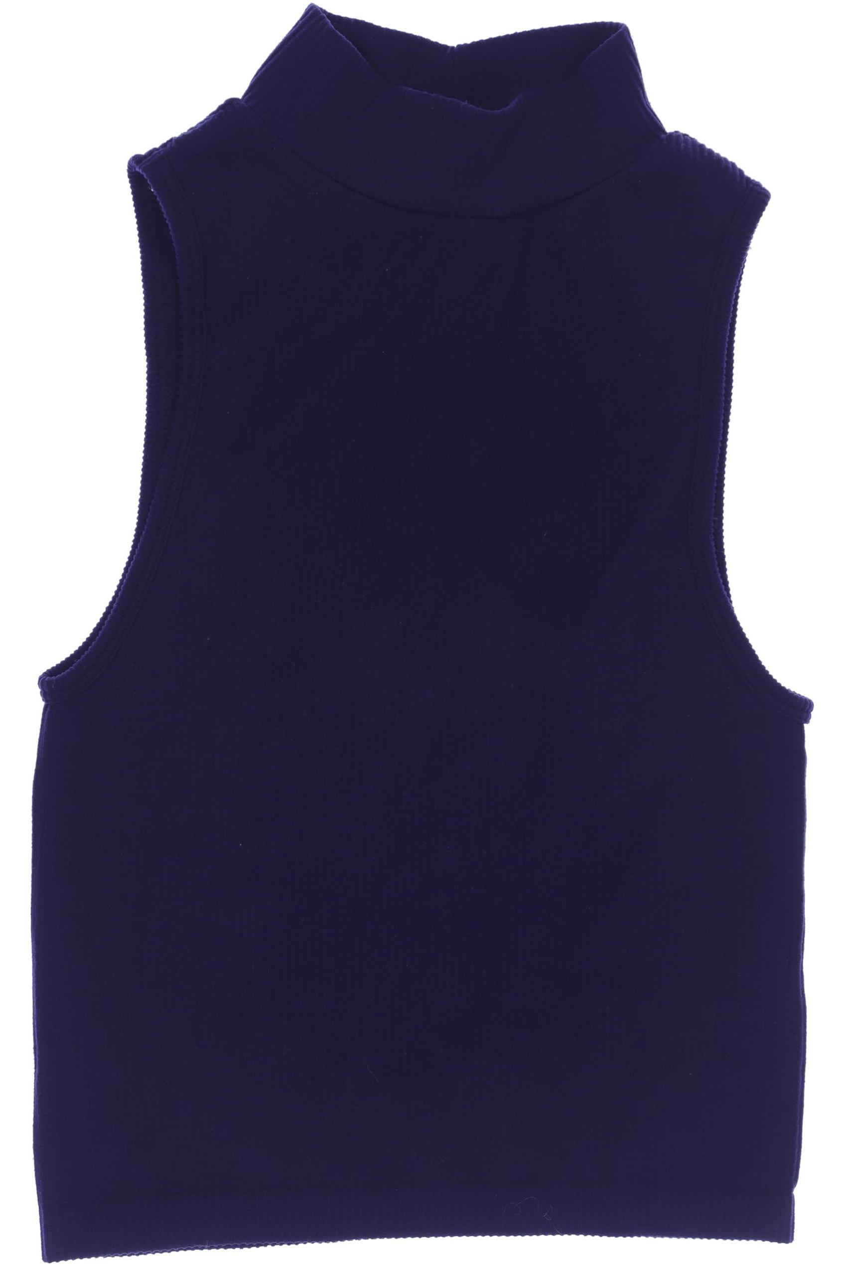 

Stradivarius Damen Top, marineblau, Gr. 34