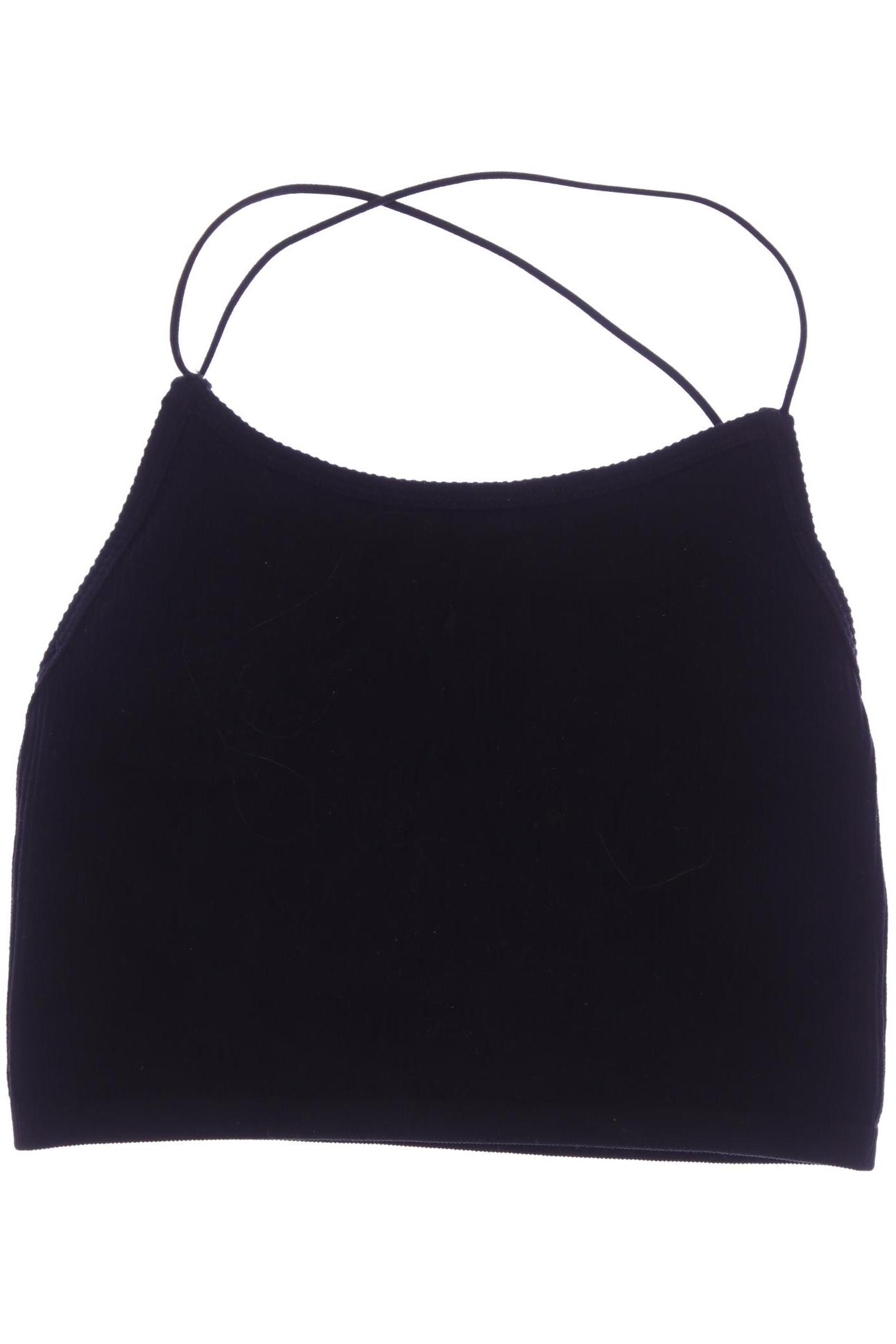 

Stradivarius Damen Top, schwarz, Gr. 38