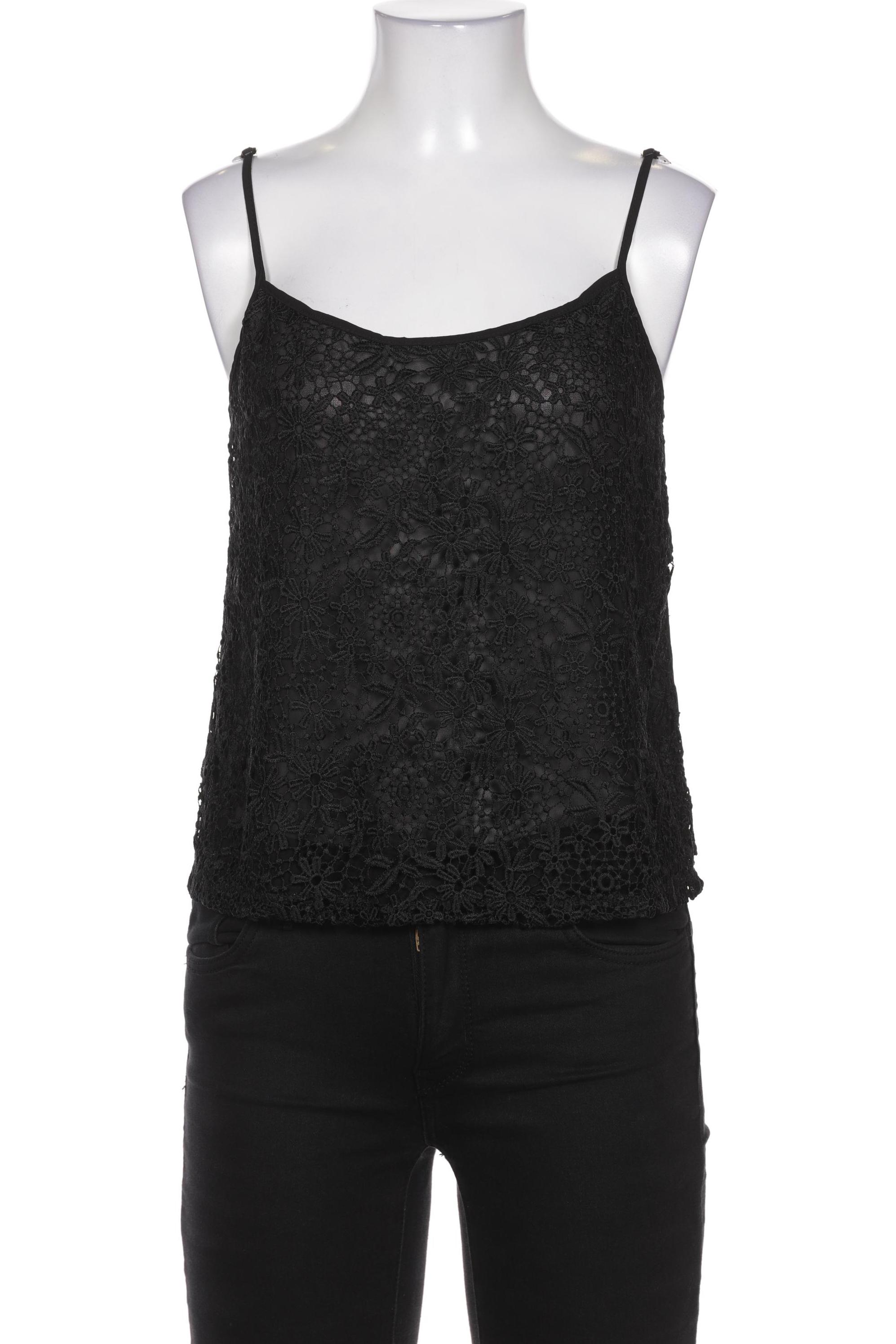 

Stradivarius Damen Top, schwarz, Gr. 36