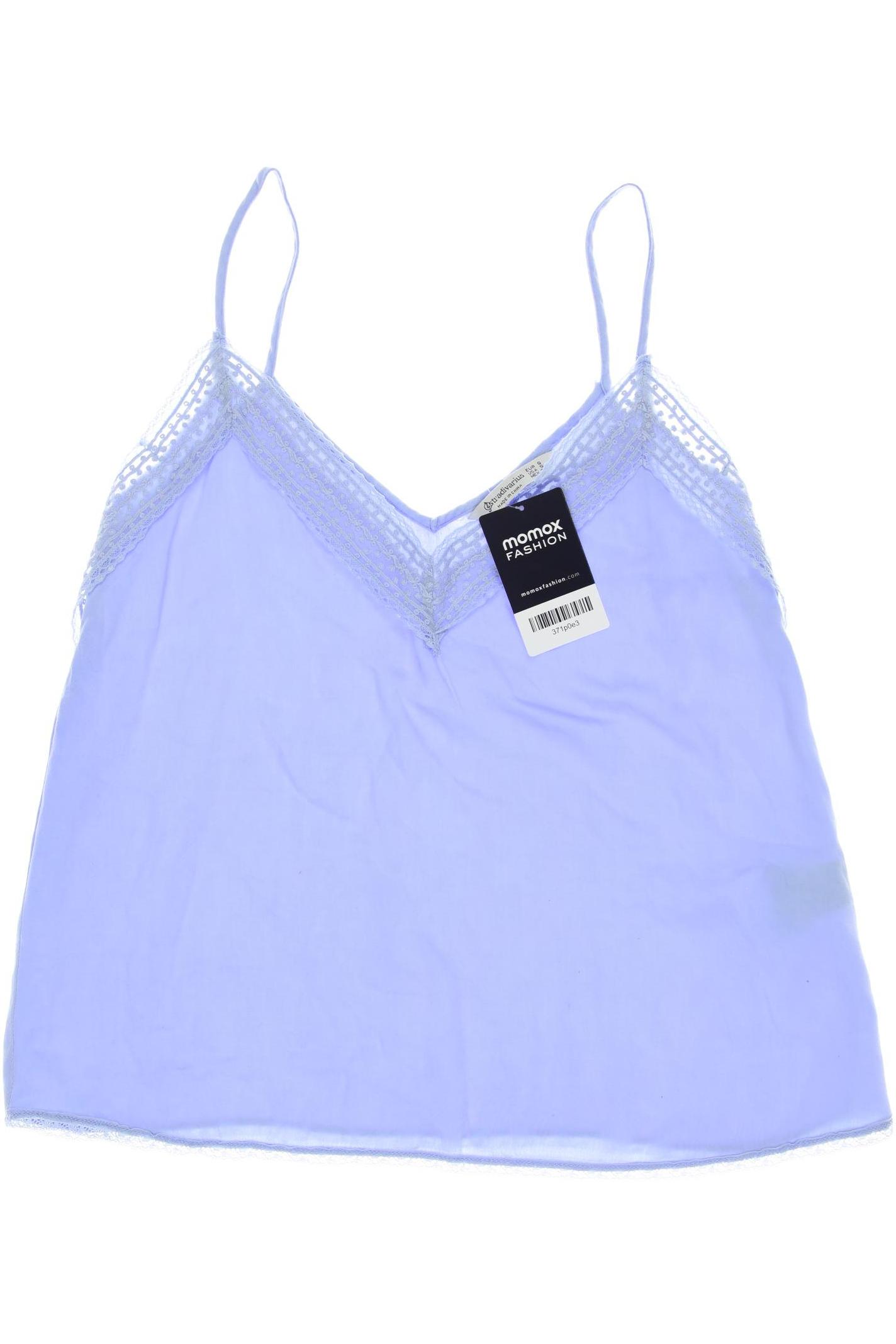 

Stradivarius Damen Top, hellblau, Gr. 36