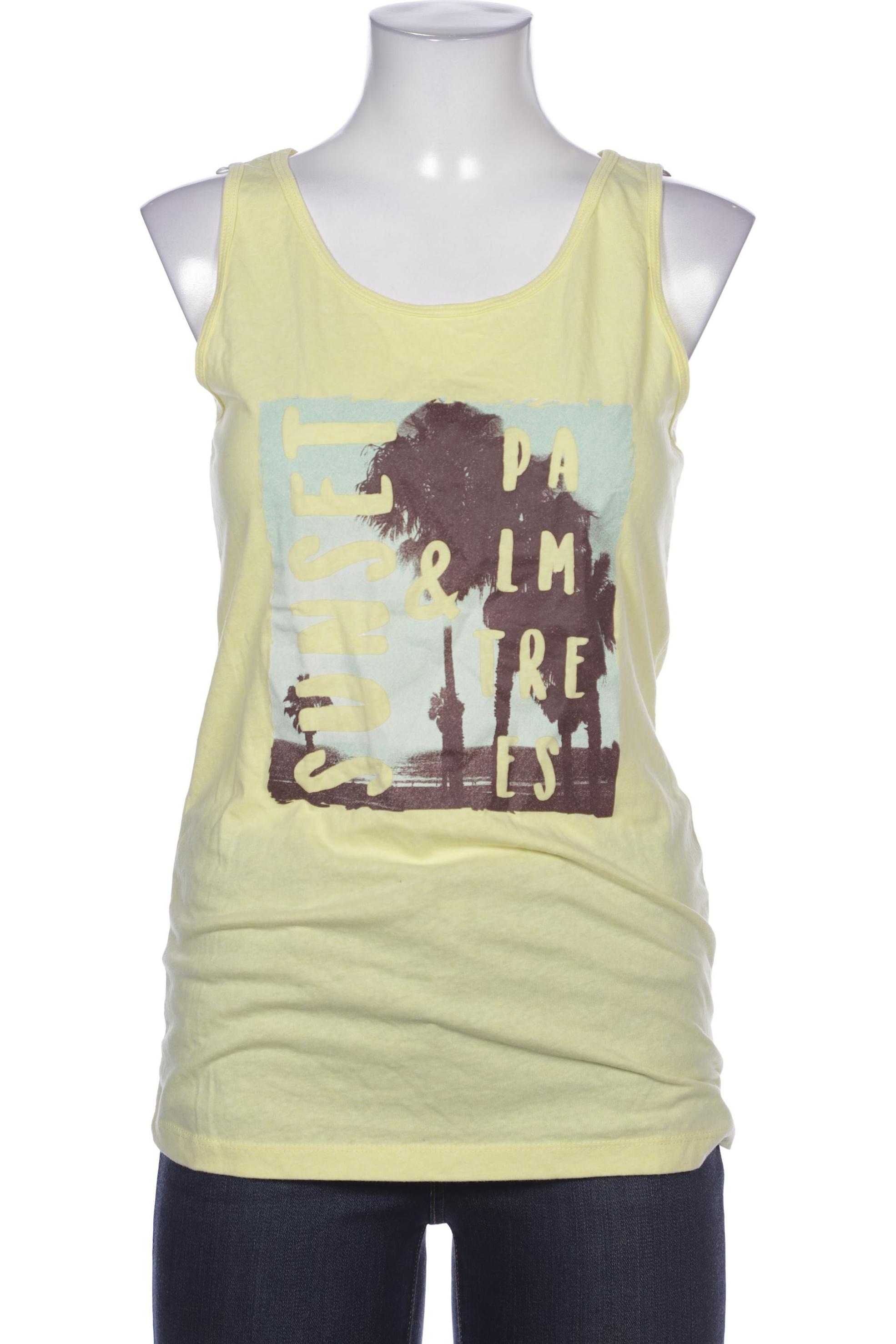 

Stradivarius Damen Top, gelb, Gr. 38