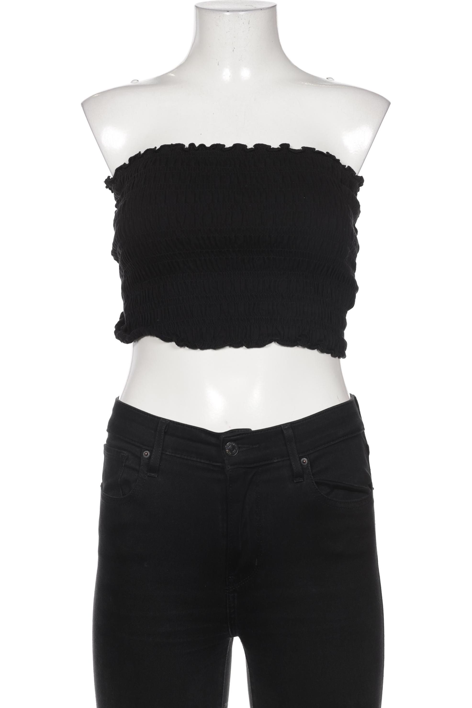 

Stradivarius Damen Top, schwarz, Gr. 42