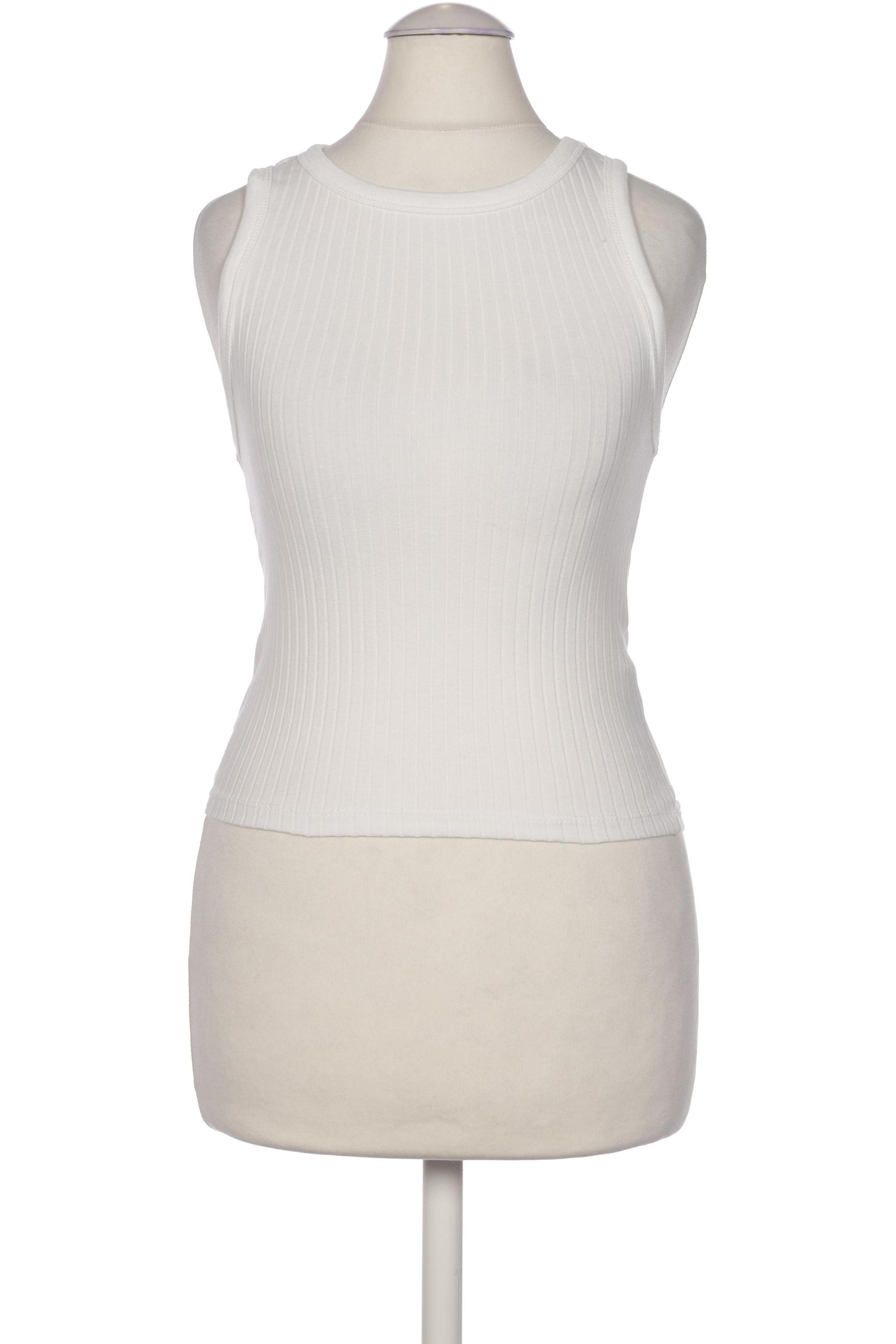 

Stradivarius Damen Top, weiß, Gr. 36