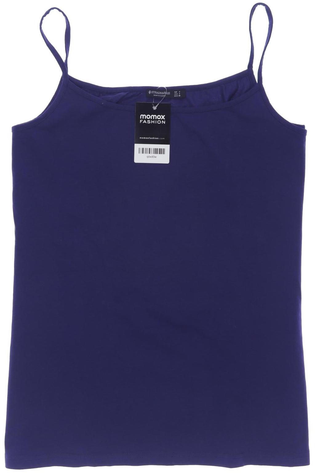 

Stradivarius Damen Top, marineblau, Gr. 36