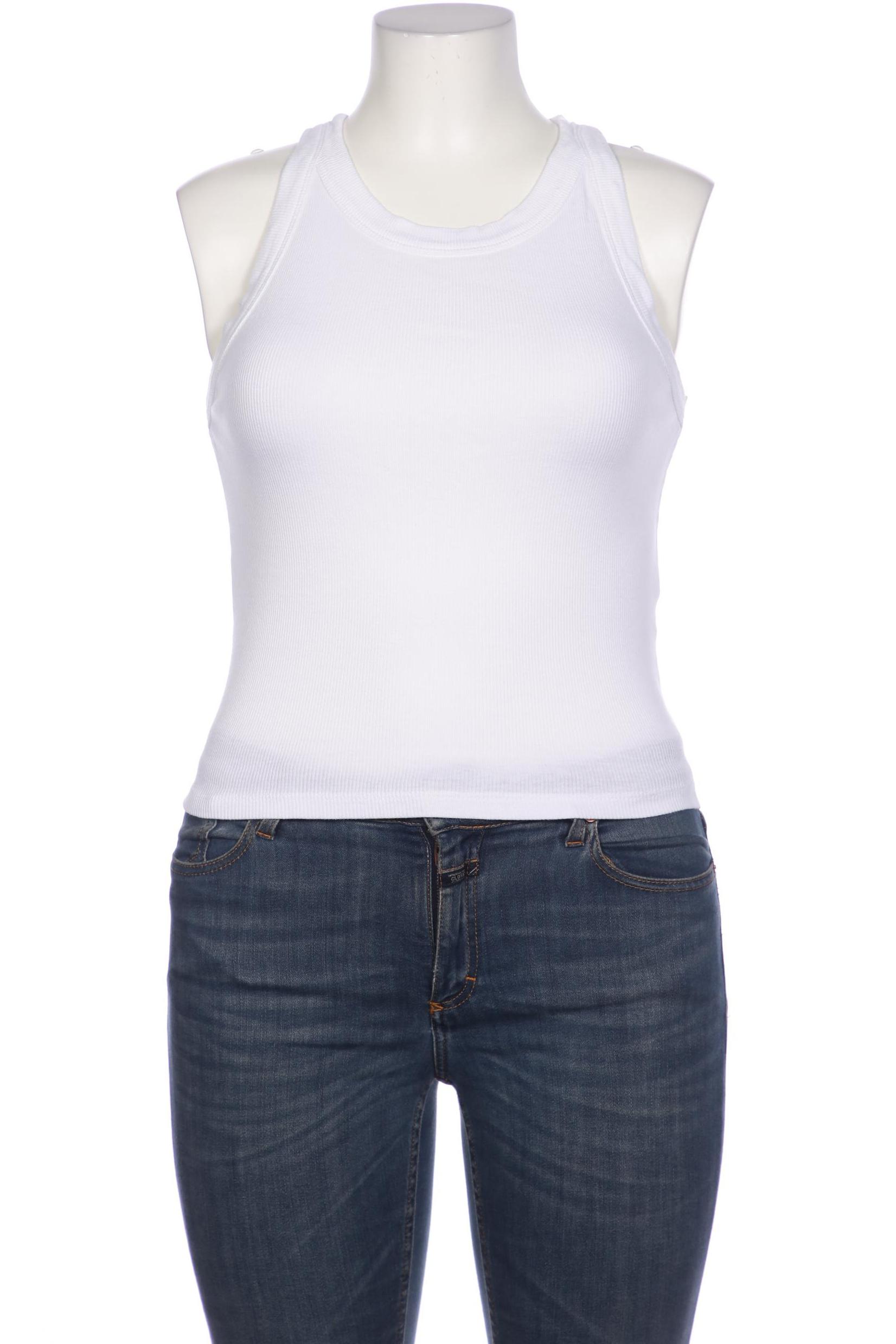 

Stradivarius Damen Top, weiß