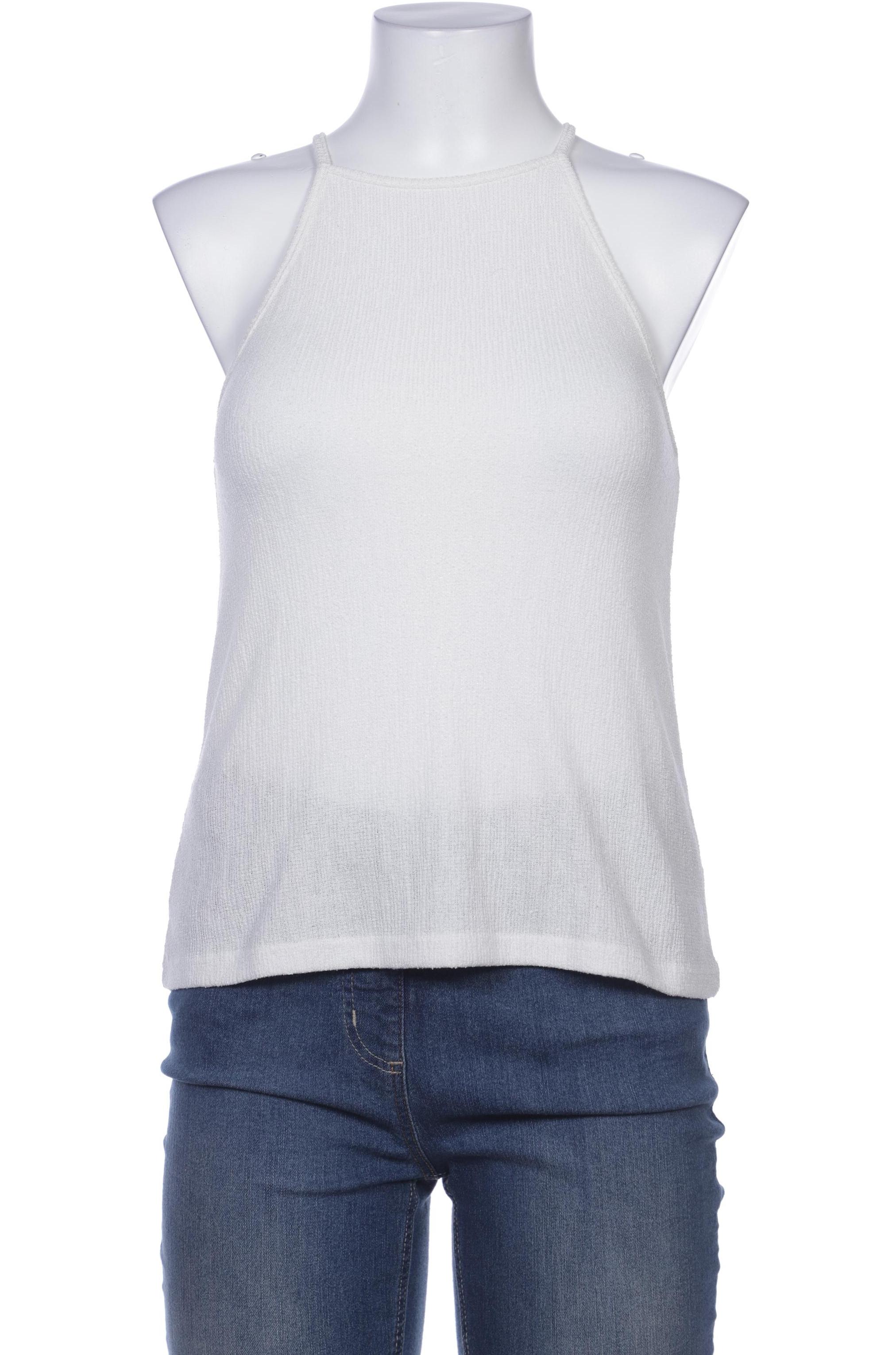 

Stradivarius Damen Top, weiß, Gr. 38