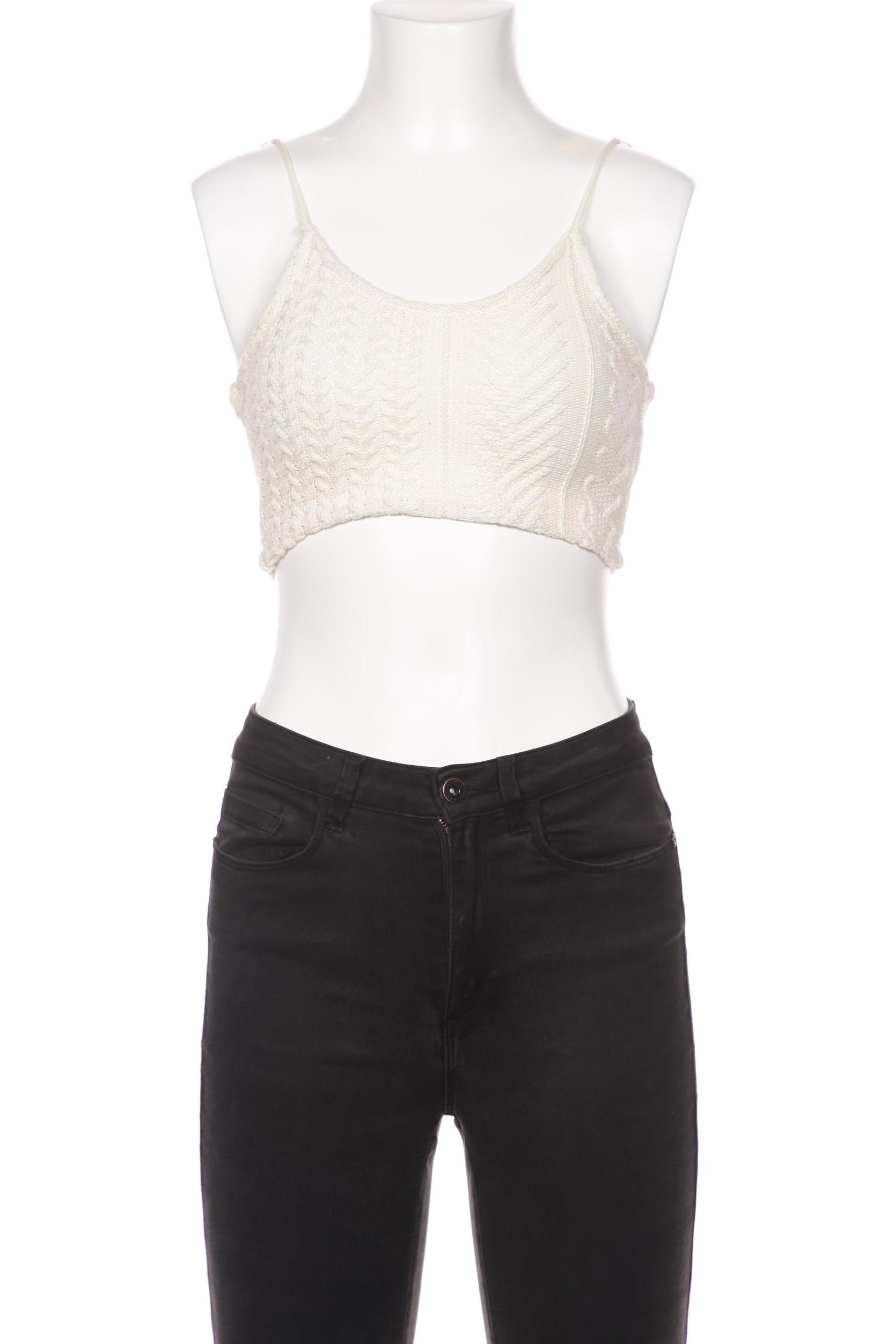 

Stradivarius Damen Top, cremeweiß, Gr. 36