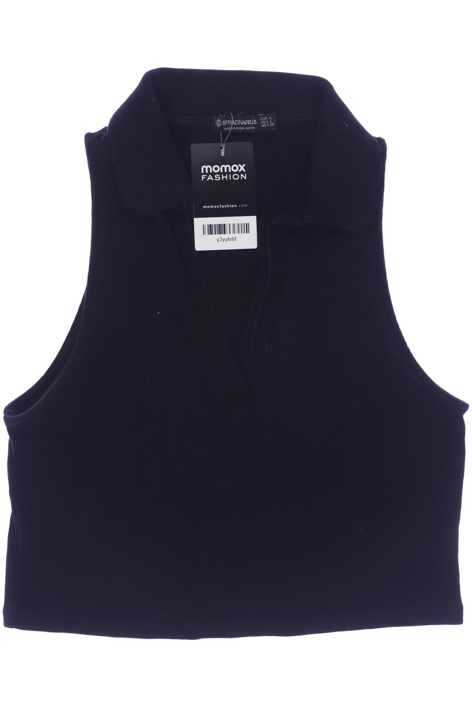 

Stradivarius Damen Top, schwarz, Gr. 42