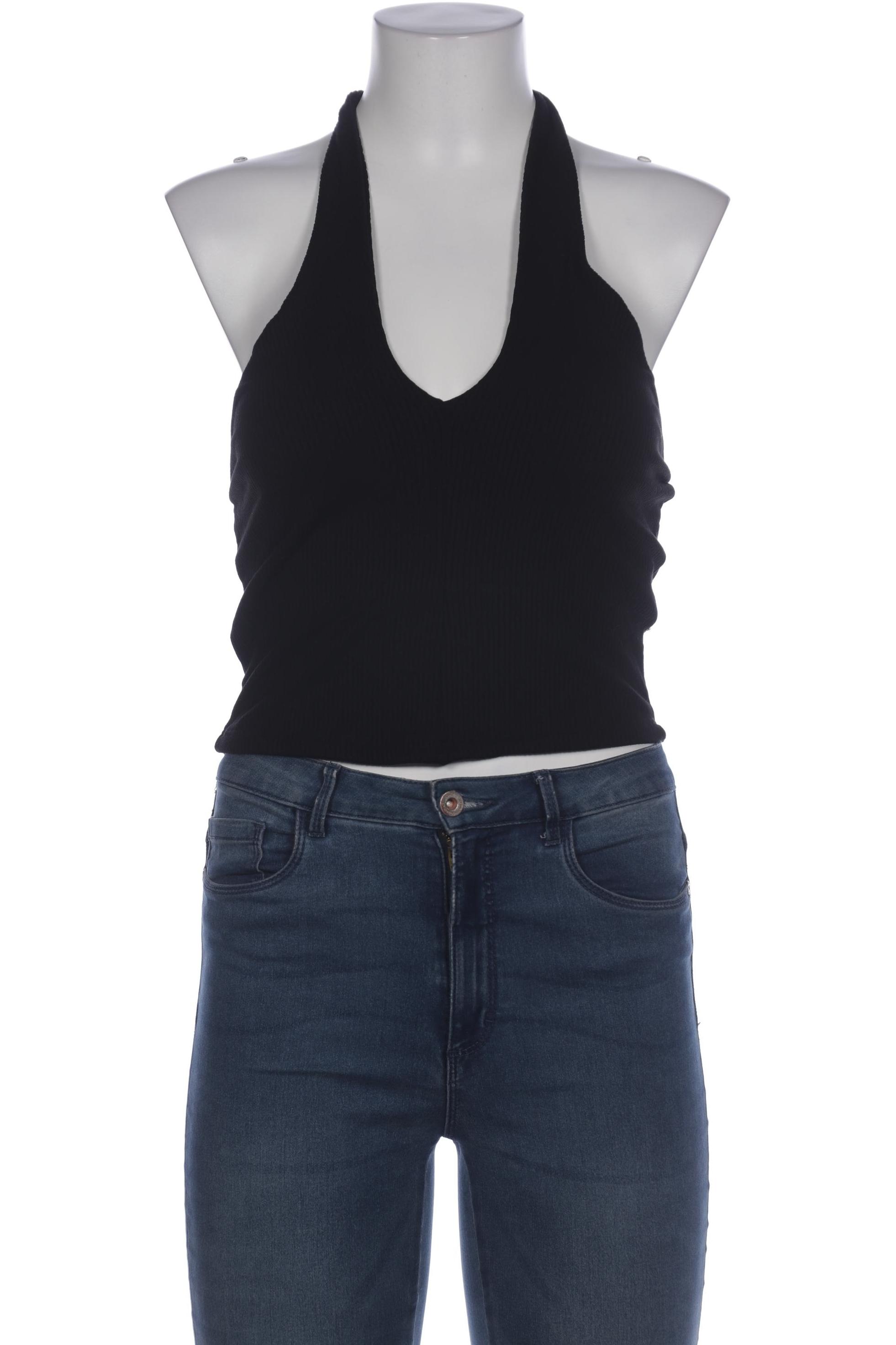 

Stradivarius Damen Top, schwarz, Gr. 42