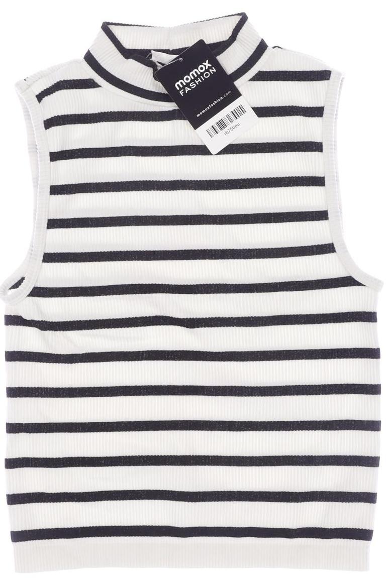 

Stradivarius Damen Top, weiß, Gr. 36
