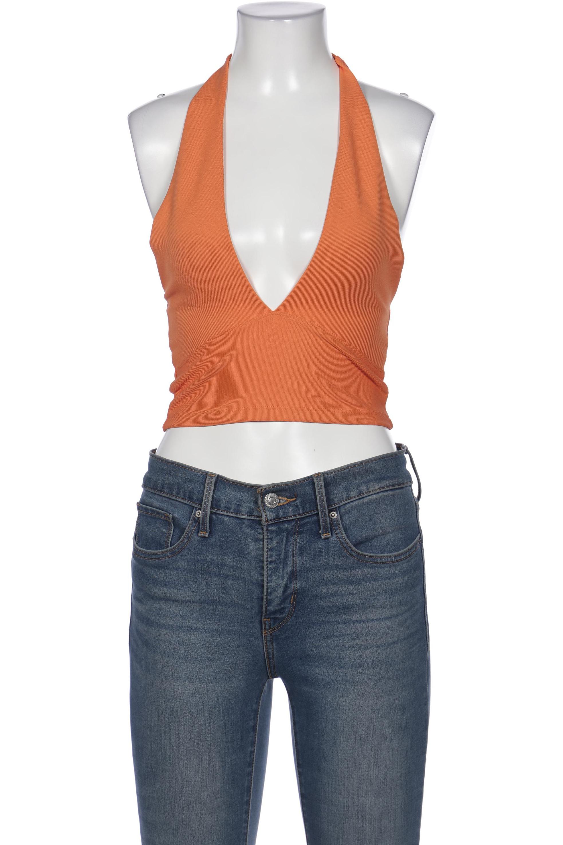 

Stradivarius Damen Top, orange, Gr. 34