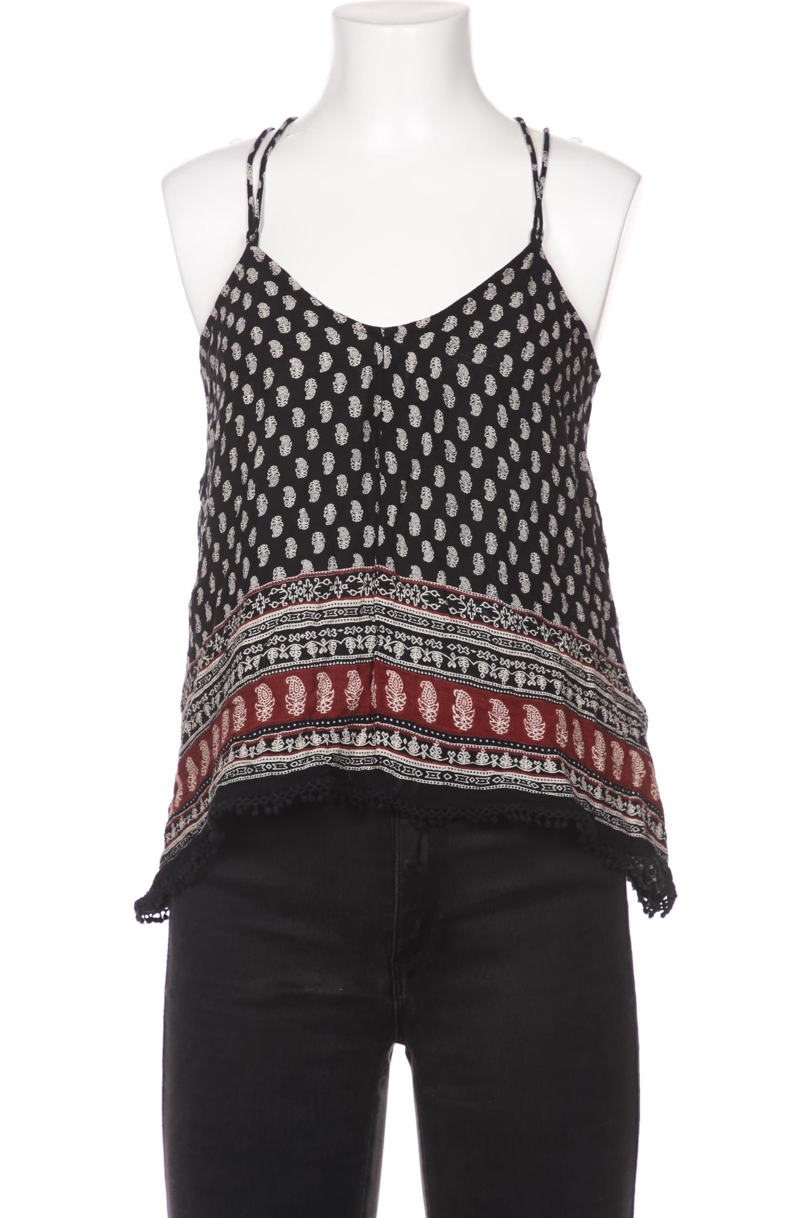 

Stradivarius Damen Top, schwarz, Gr. 36