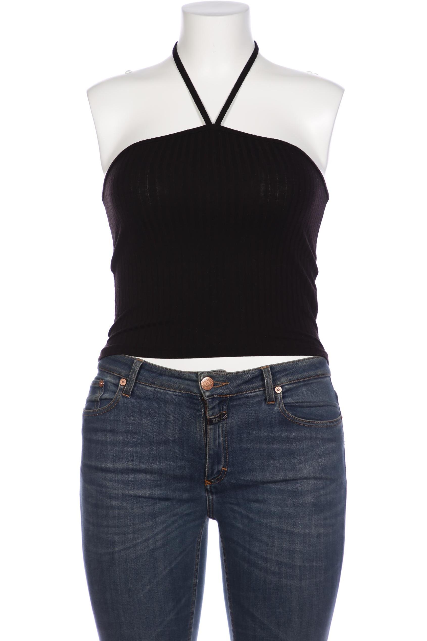 

Stradivarius Damen Top, schwarz, Gr. 42
